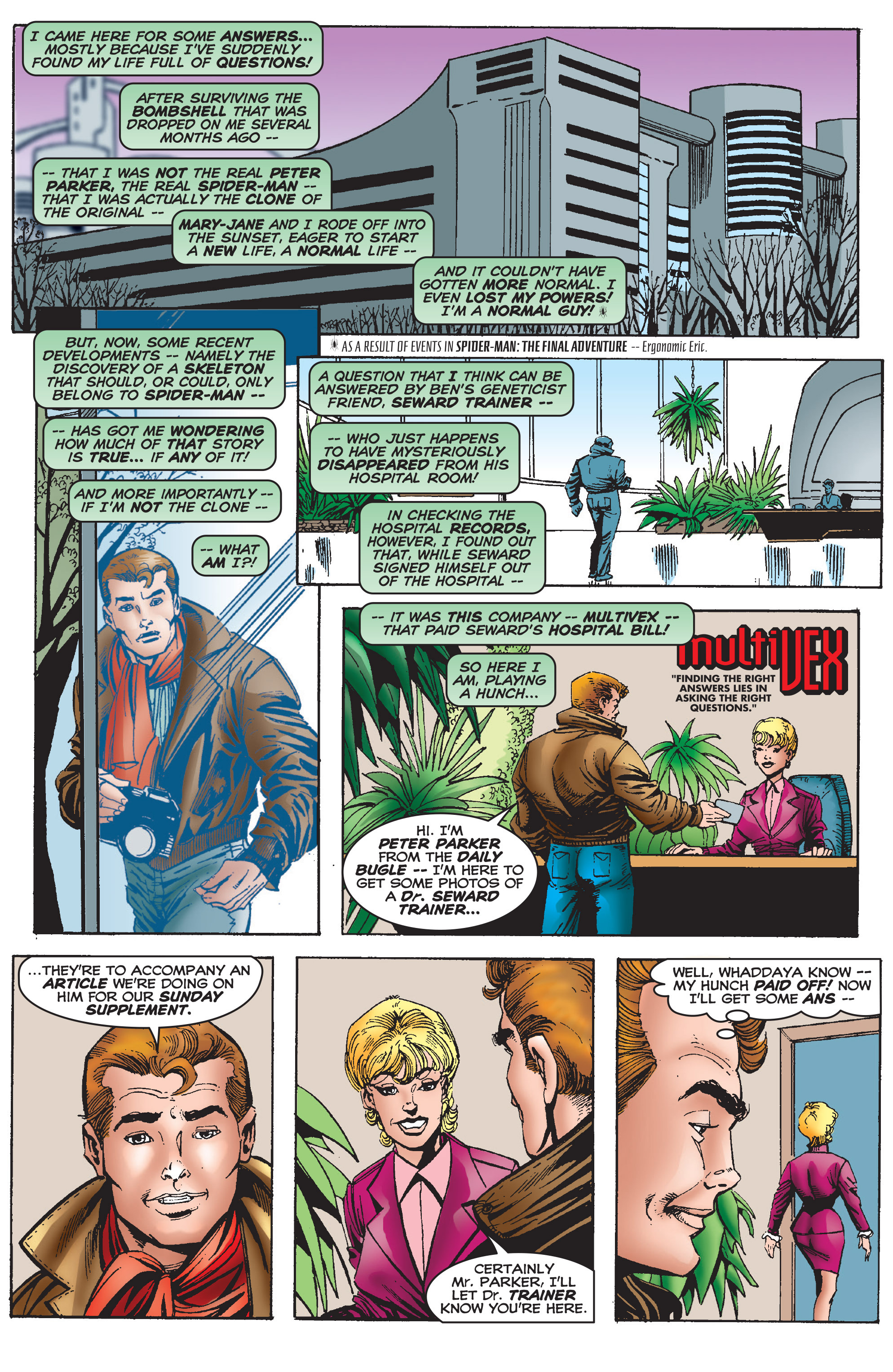 Read online The Amazing Spider-Man: The Complete Ben Reilly Epic comic -  Issue # TPB 3 - 406