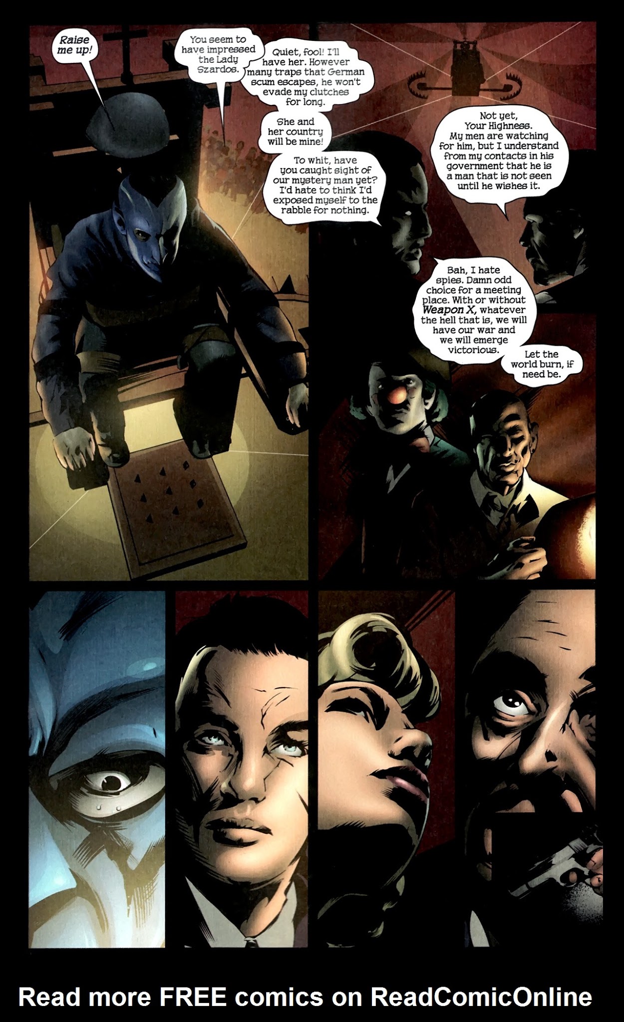 Read online Weapon X Noir 1 (MDCU) comic -  Issue # Full - 7