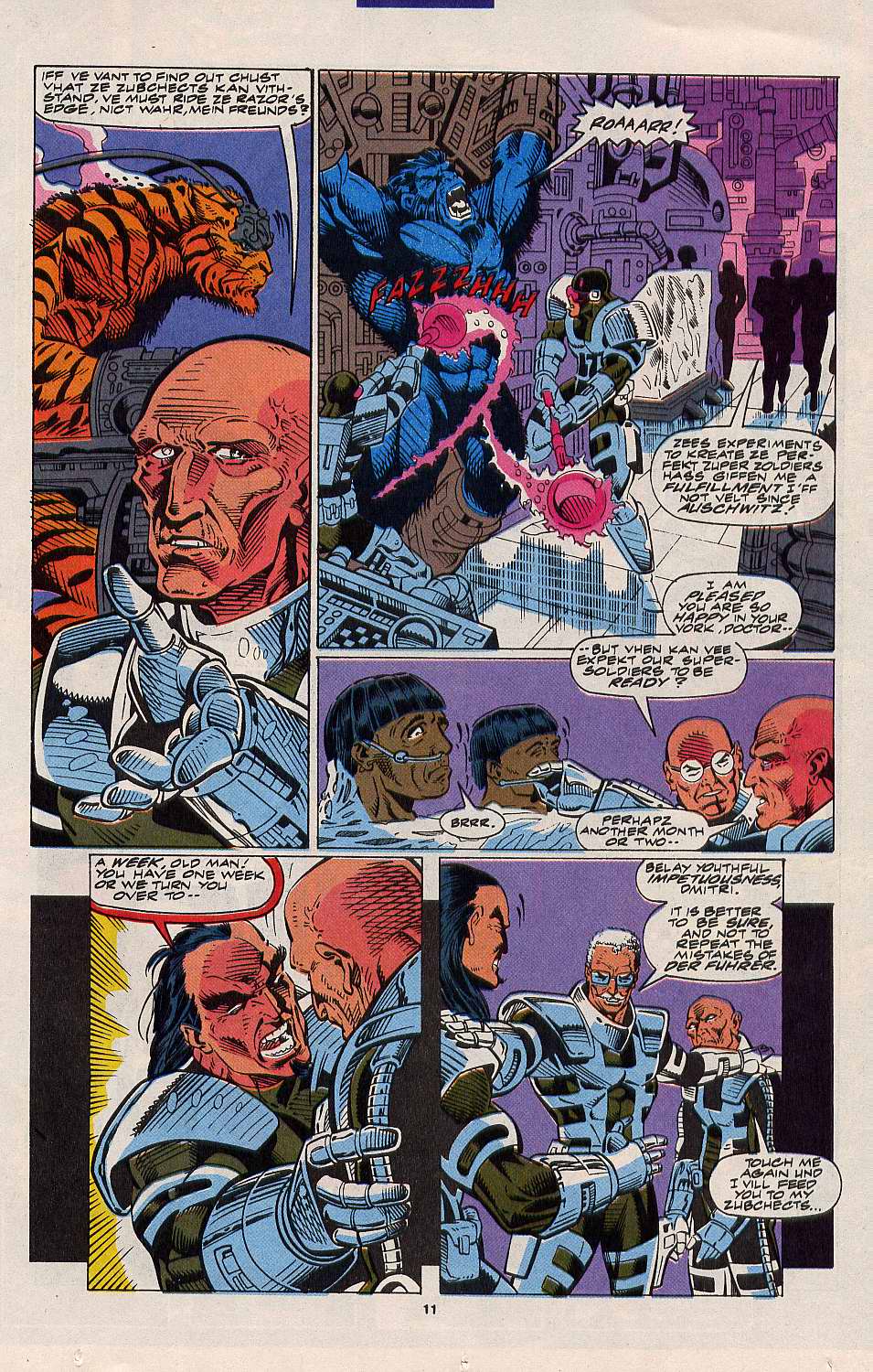 Read online Silver Sable and the Wild Pack comic -  Issue #8 - 10