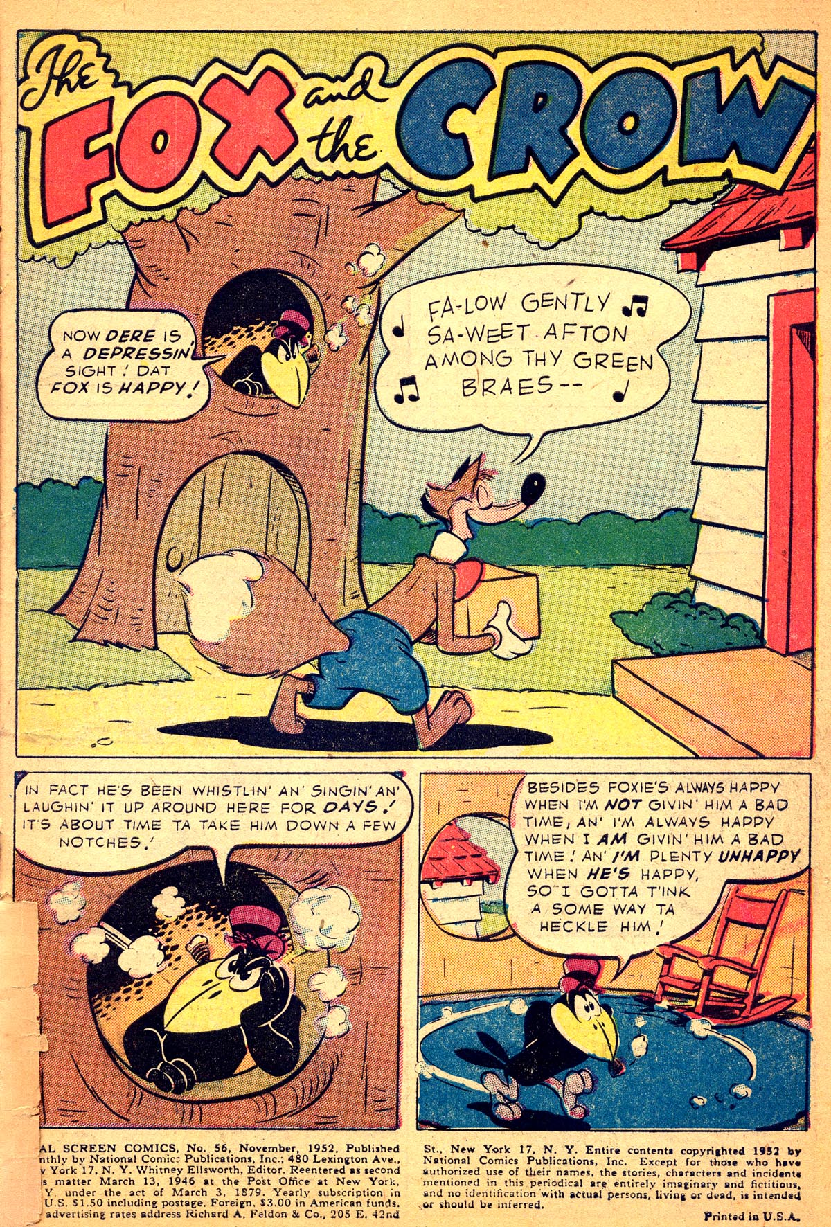Read online Real Screen Comics comic -  Issue #56 - 3