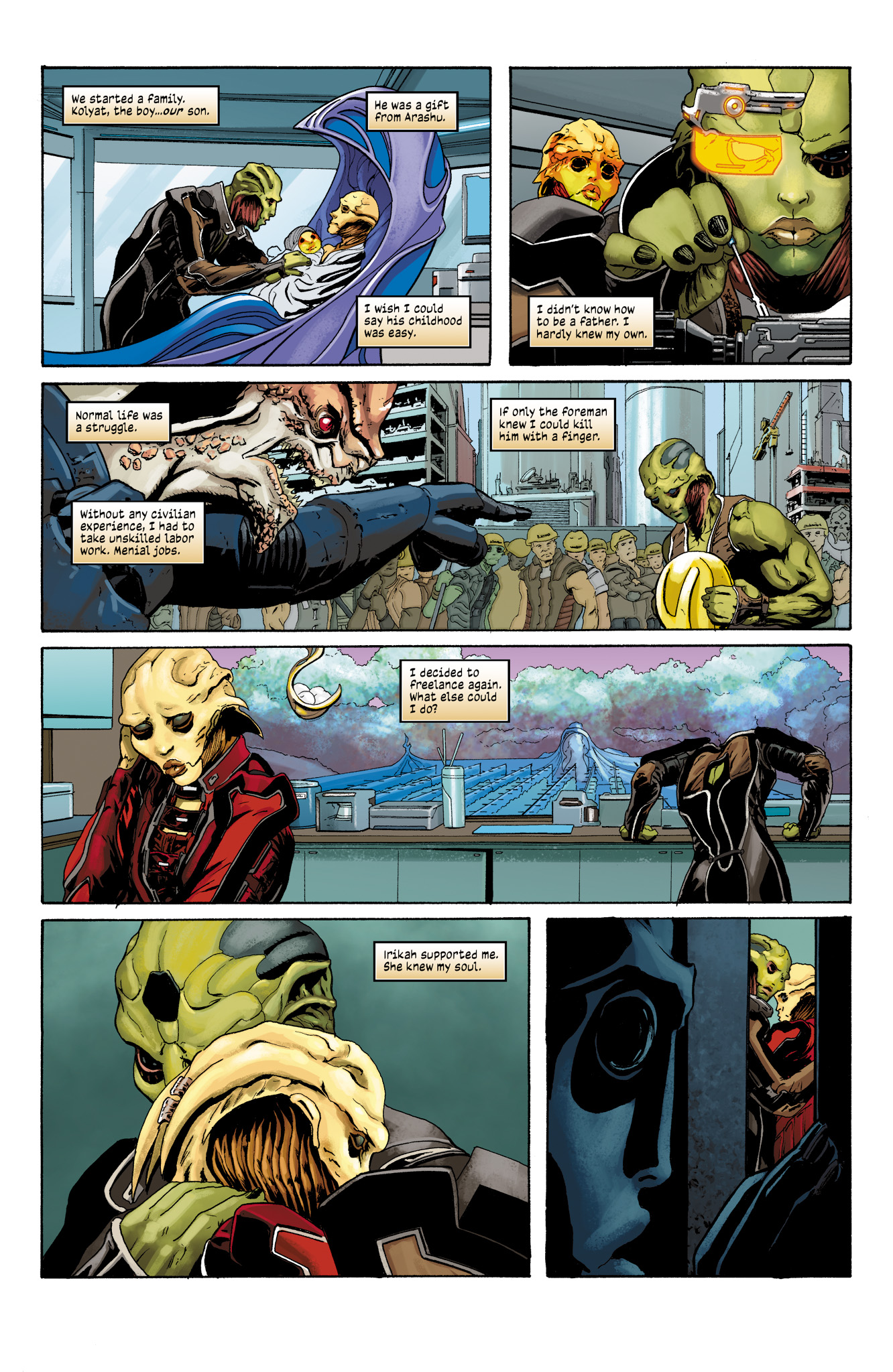 Read online Mass Effect: Foundation comic -  Issue #12 - 16