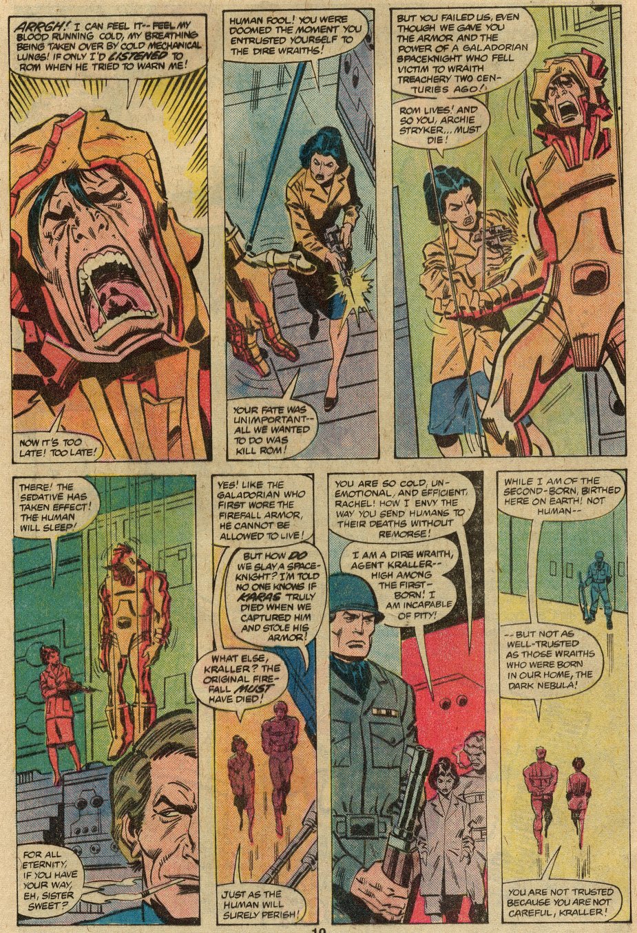 Read online ROM (1979) comic -  Issue #6 - 7