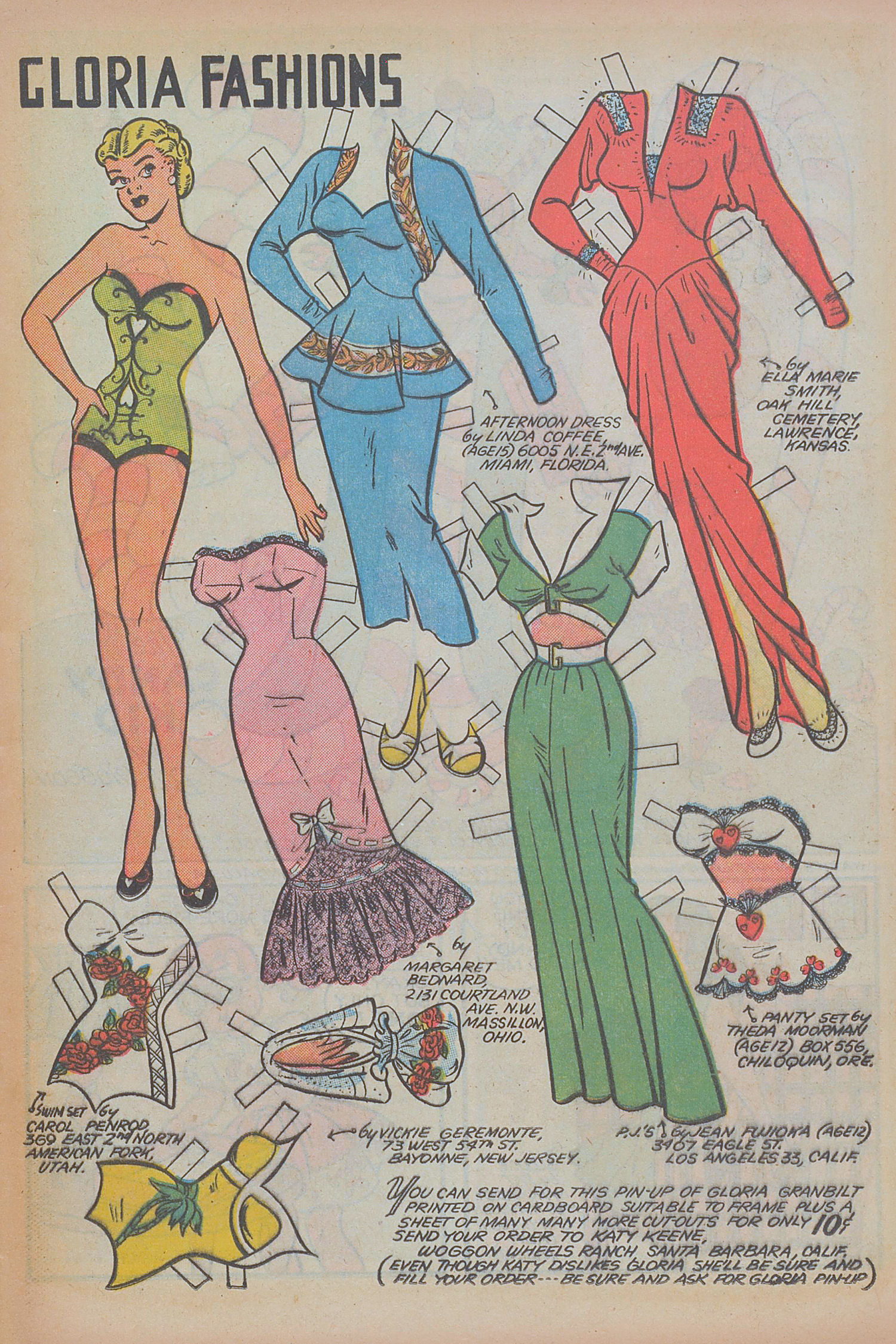 Read online Katy Keene (1949) comic -  Issue #9 - 11