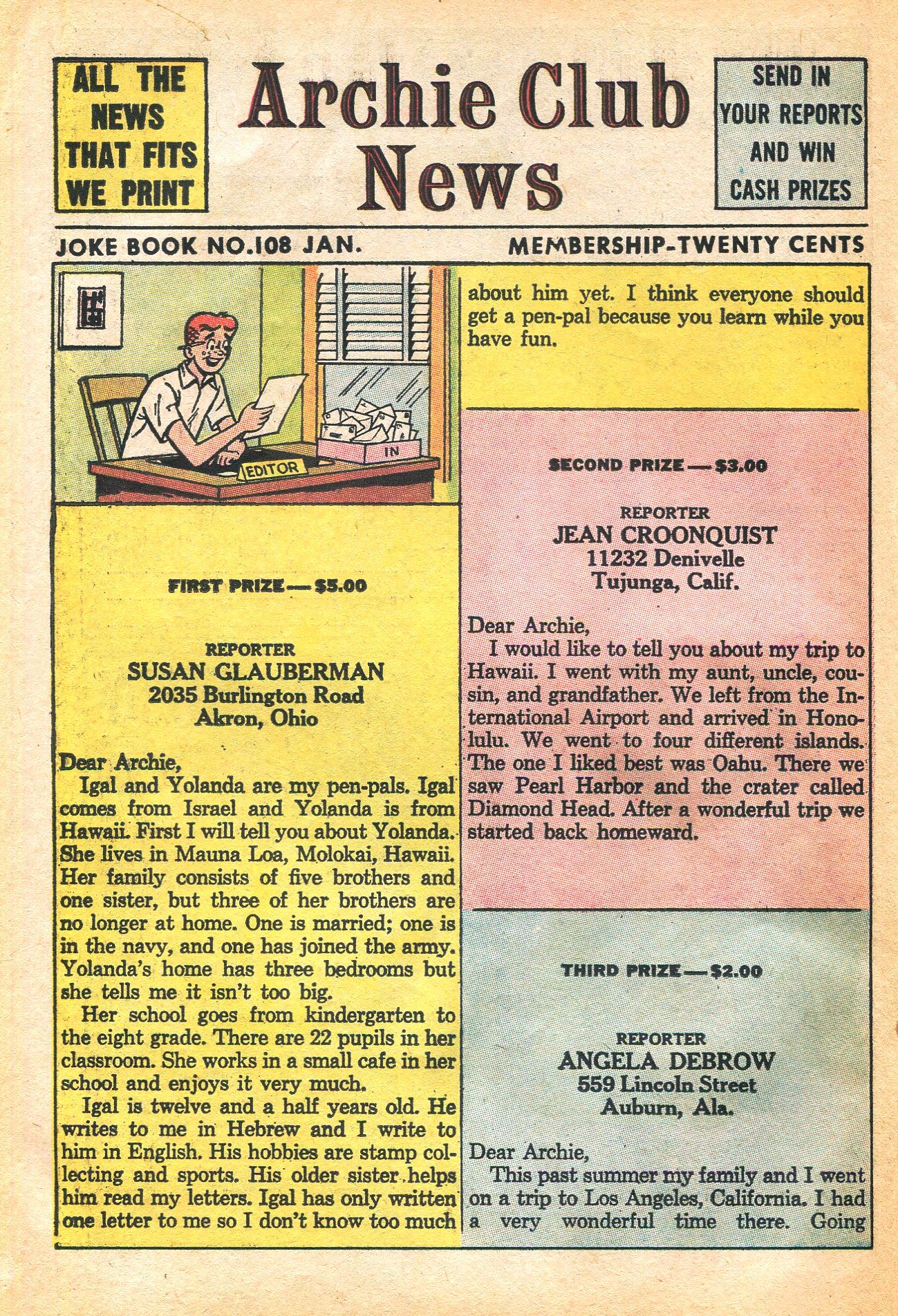 Read online Archie's Joke Book Magazine comic -  Issue #108 - 26