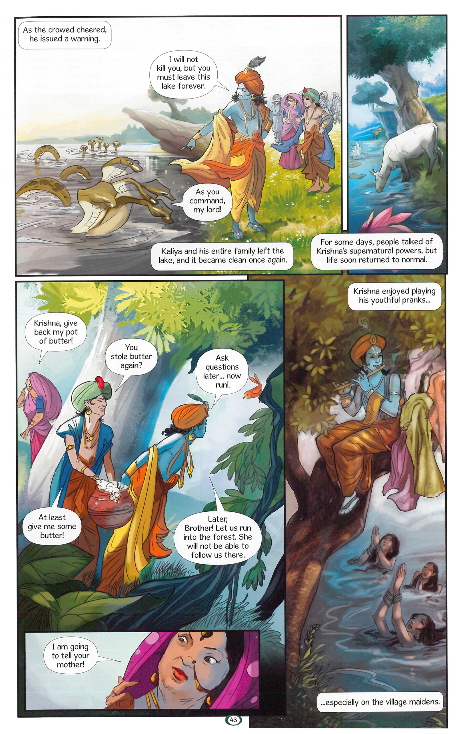 Read online Krishna: Defender of Dharma comic -  Issue # TPB (Part 1) - 45