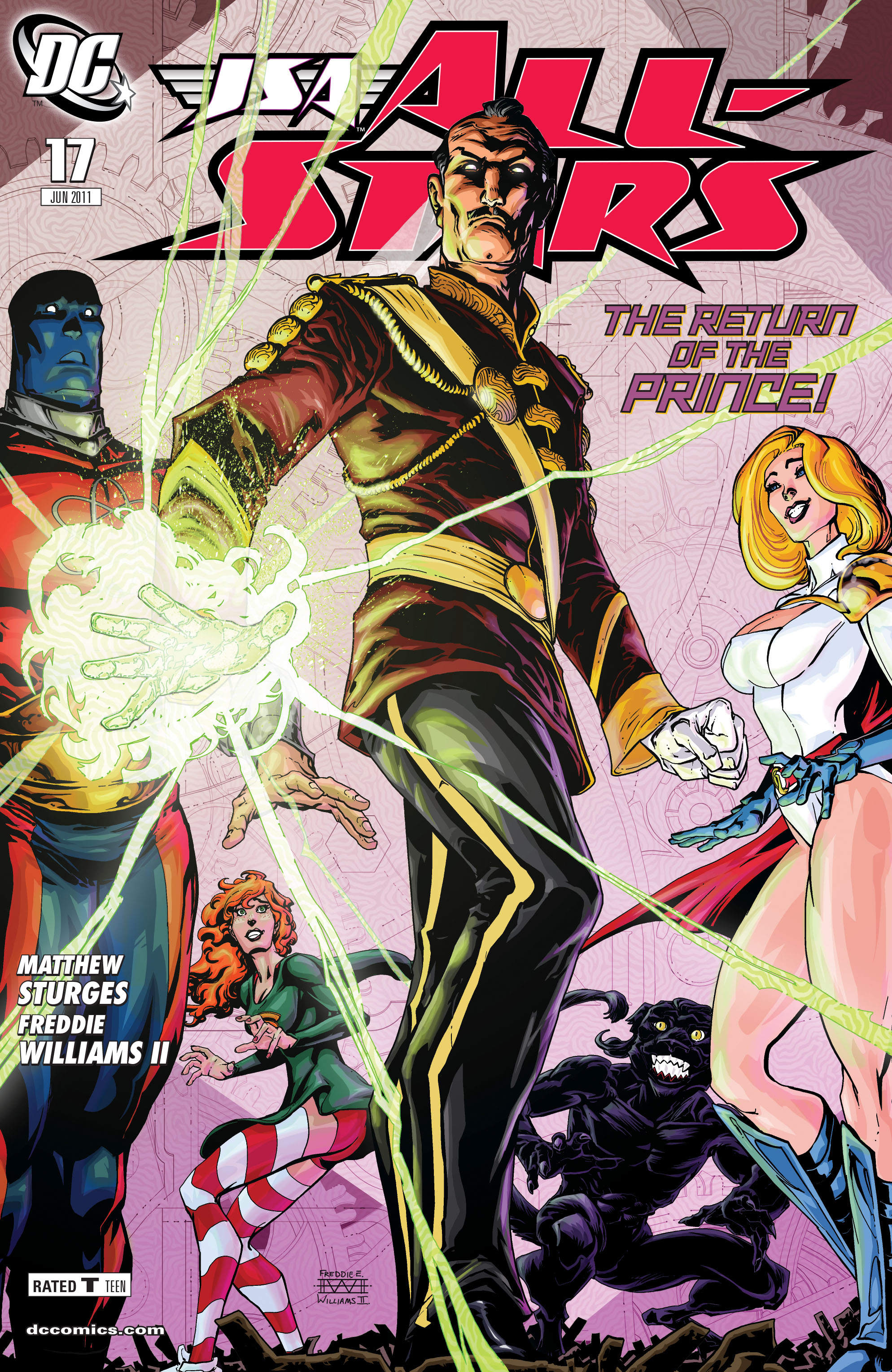 Read online JSA All-Stars (2010) comic -  Issue #17 - 1