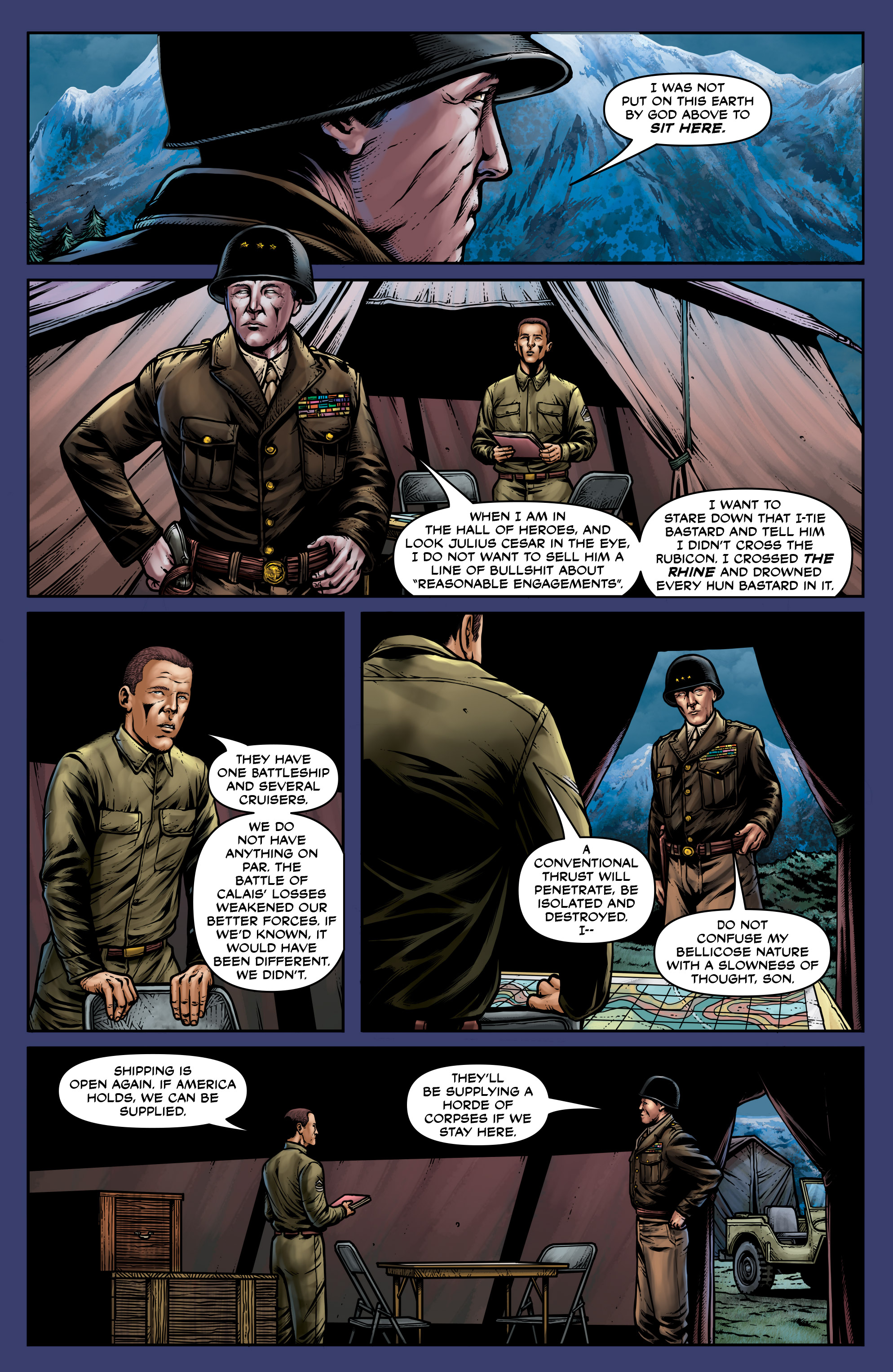 Read online Uber: Invasion comic -  Issue #6 - 22