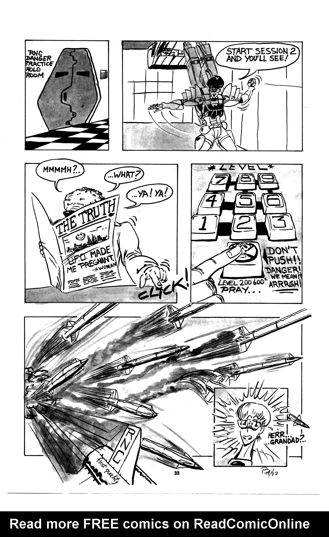 Read online Girls of Ninja High School comic -  Issue #2 - 33