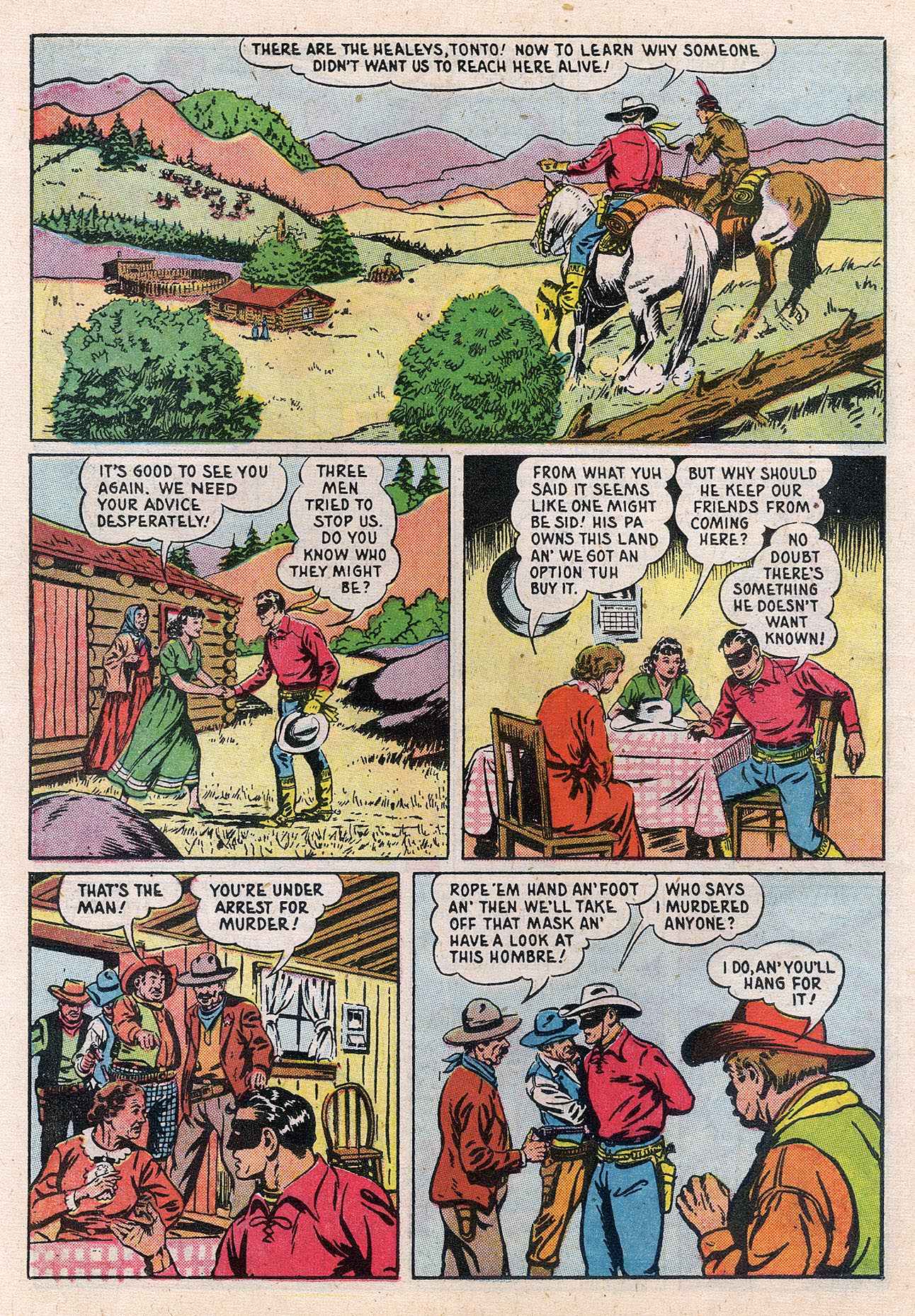 Read online The Lone Ranger (1948) comic -  Issue #27 - 22