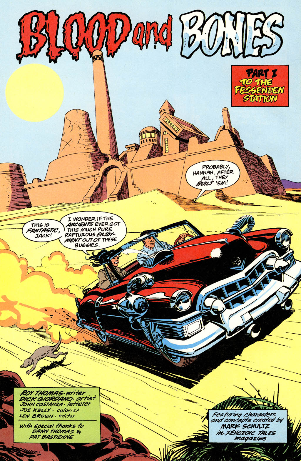 Read online Cadillacs and Dinosaurs comic -  Issue #1 - 4
