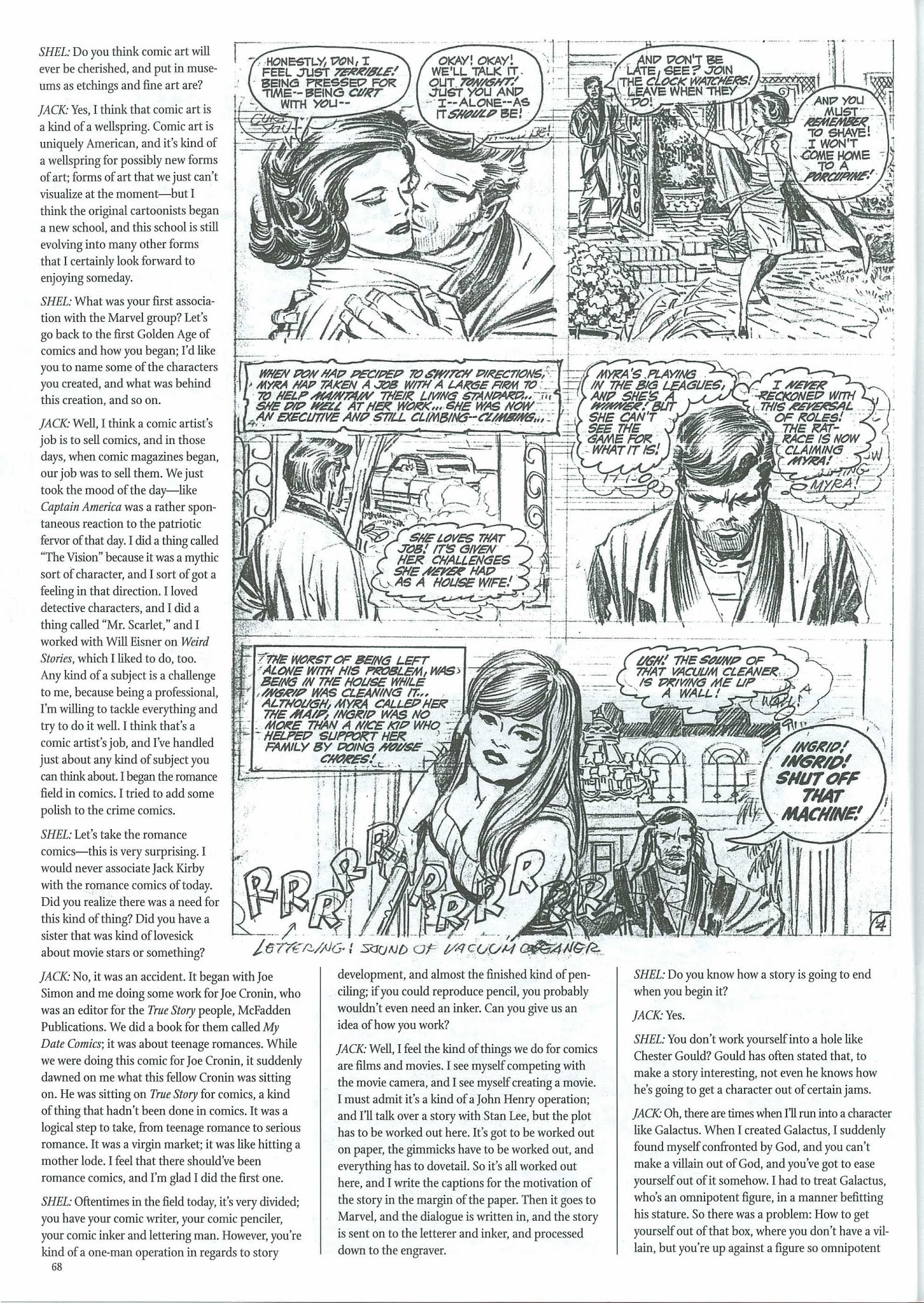 Read online The Jack Kirby Collector comic -  Issue #36 - 70