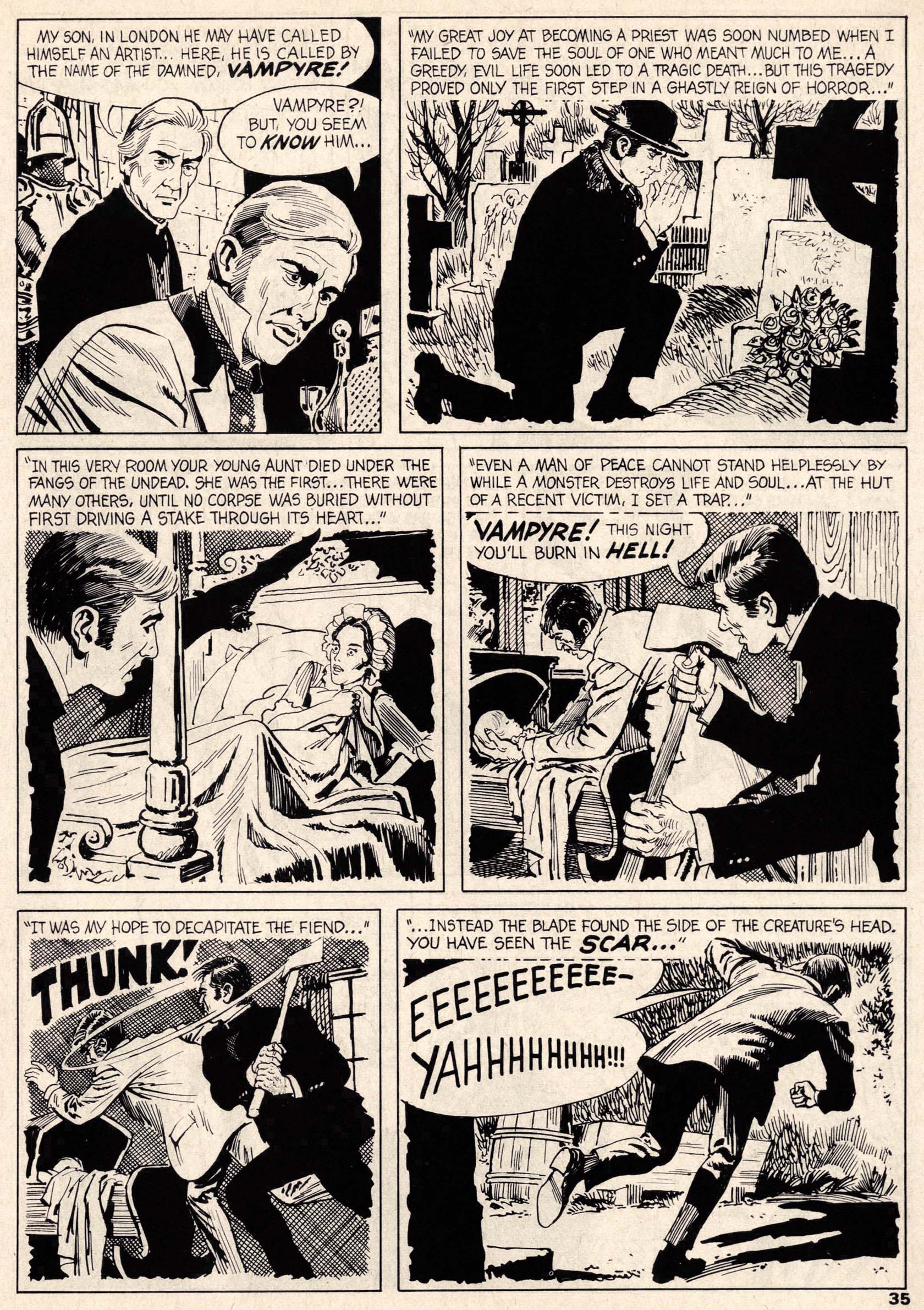 Read online Vampirella (1969) comic -  Issue #6 - 35