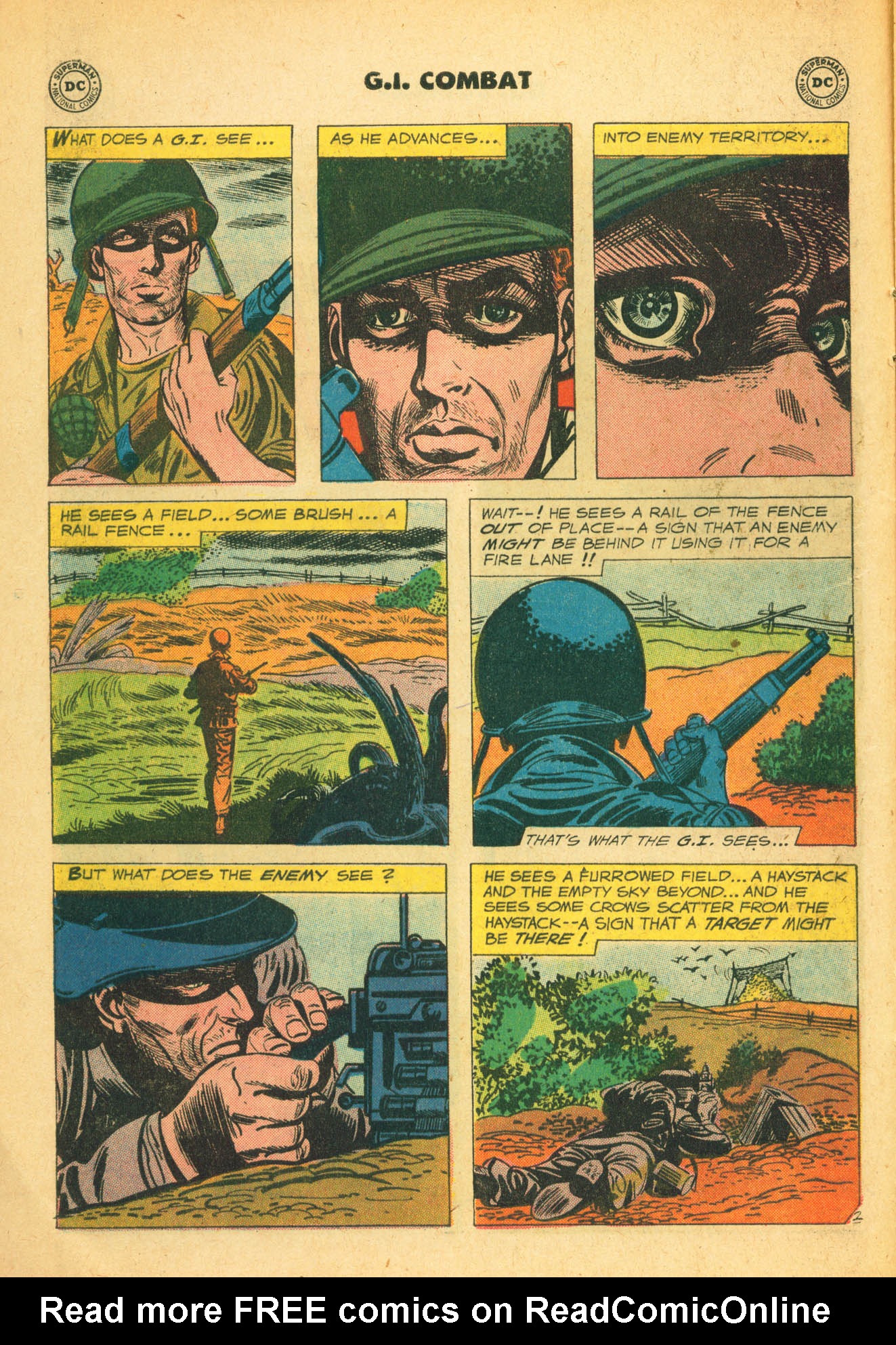 Read online G.I. Combat (1952) comic -  Issue #70 - 12
