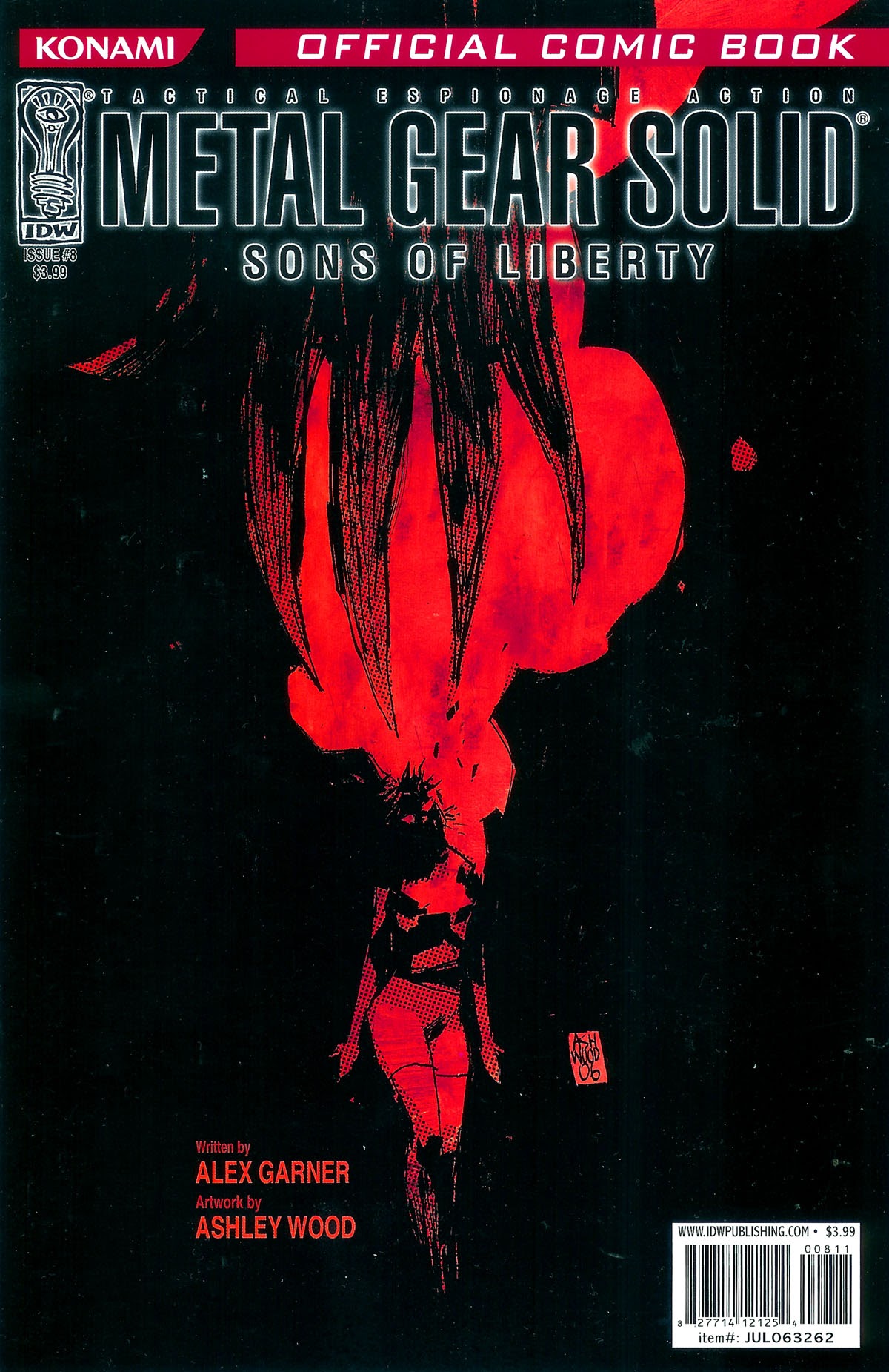 Read online Metal Gear Solid: Sons of Liberty comic -  Issue #8 - 2