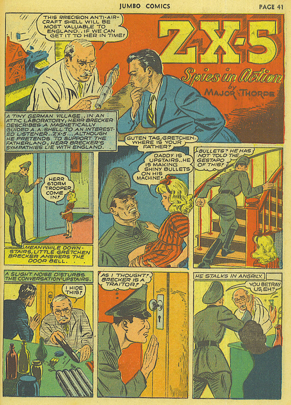 Read online Jumbo Comics comic -  Issue #28 - 43