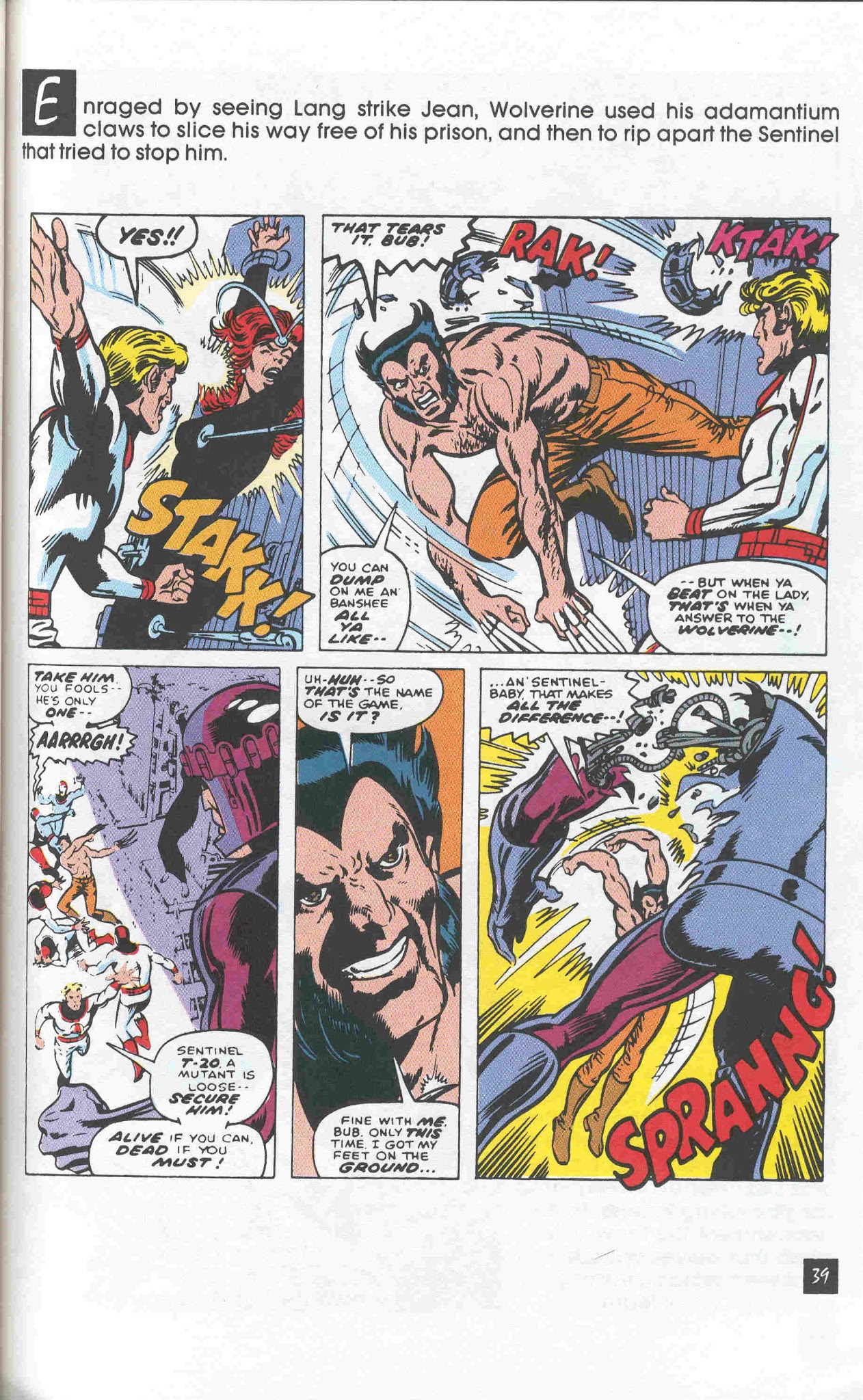 Read online Wolverine Saga comic -  Issue #1 - 45