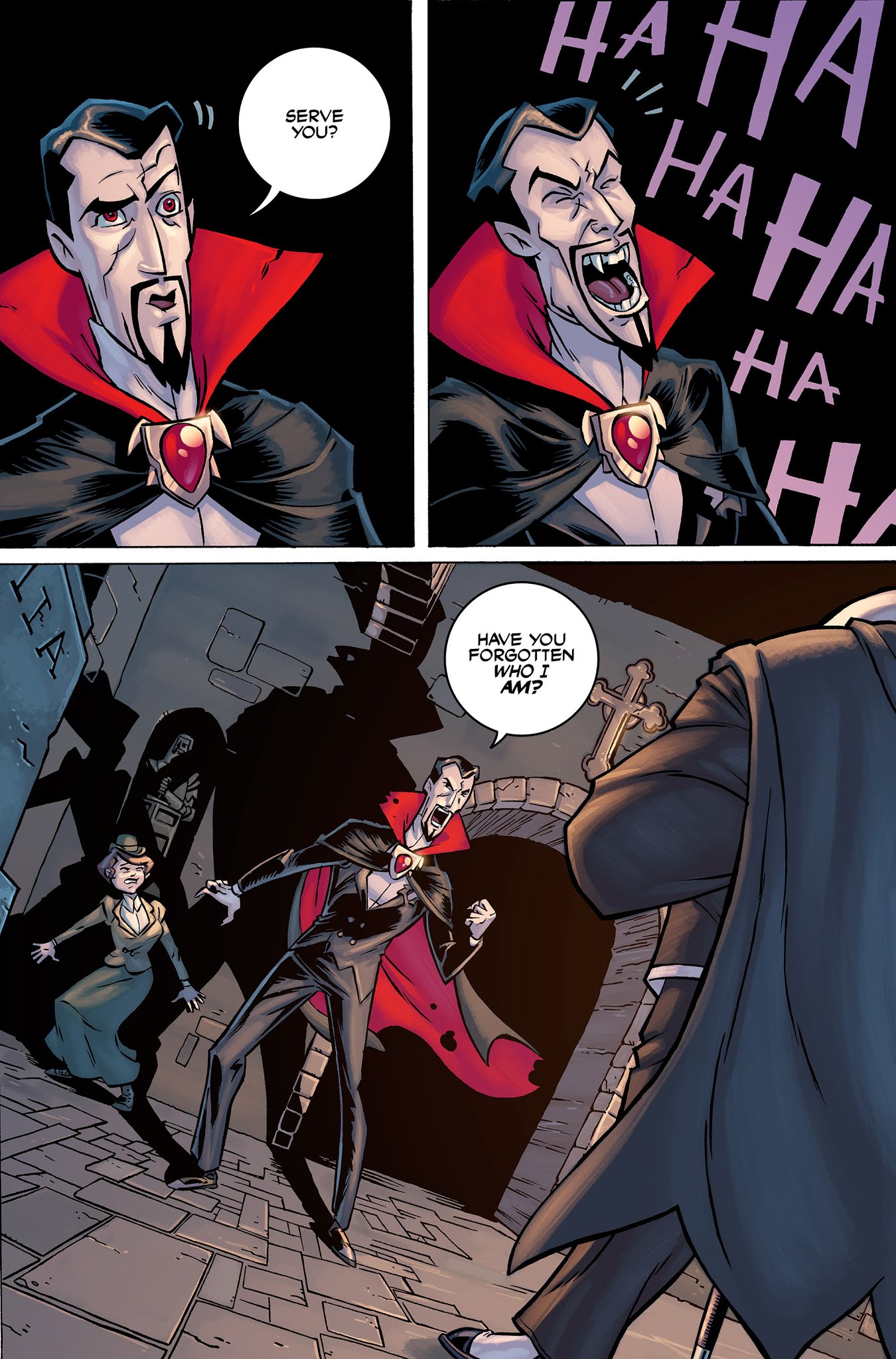 Read online Dracula the Unconquered comic -  Issue #1 - 6