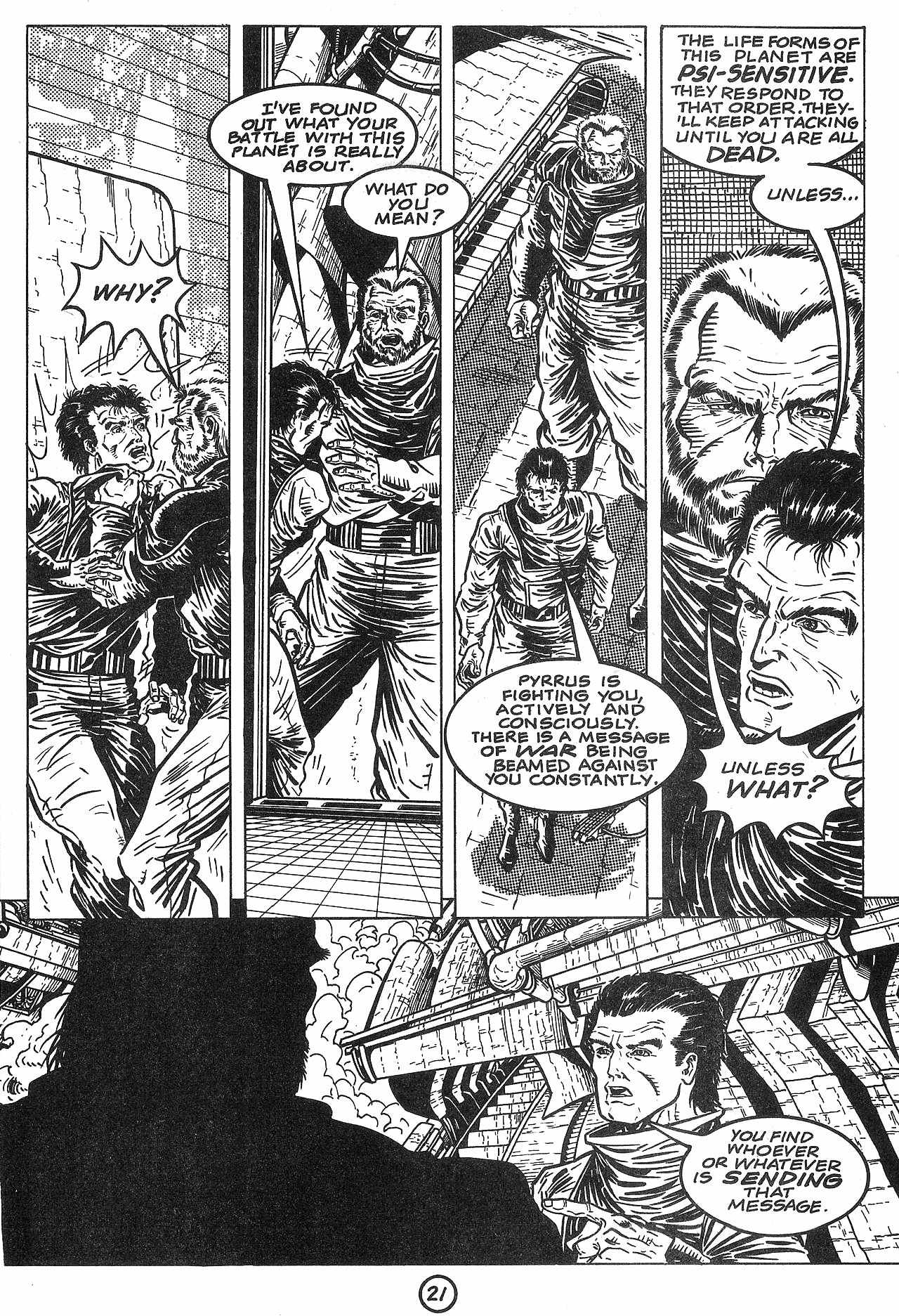 Read online Deathworld comic -  Issue #3 - 23