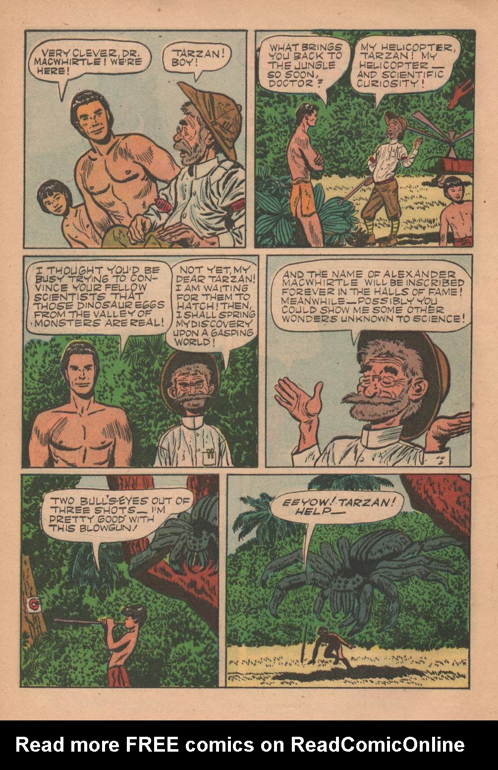 Read online Tarzan (1948) comic -  Issue #30 - 4