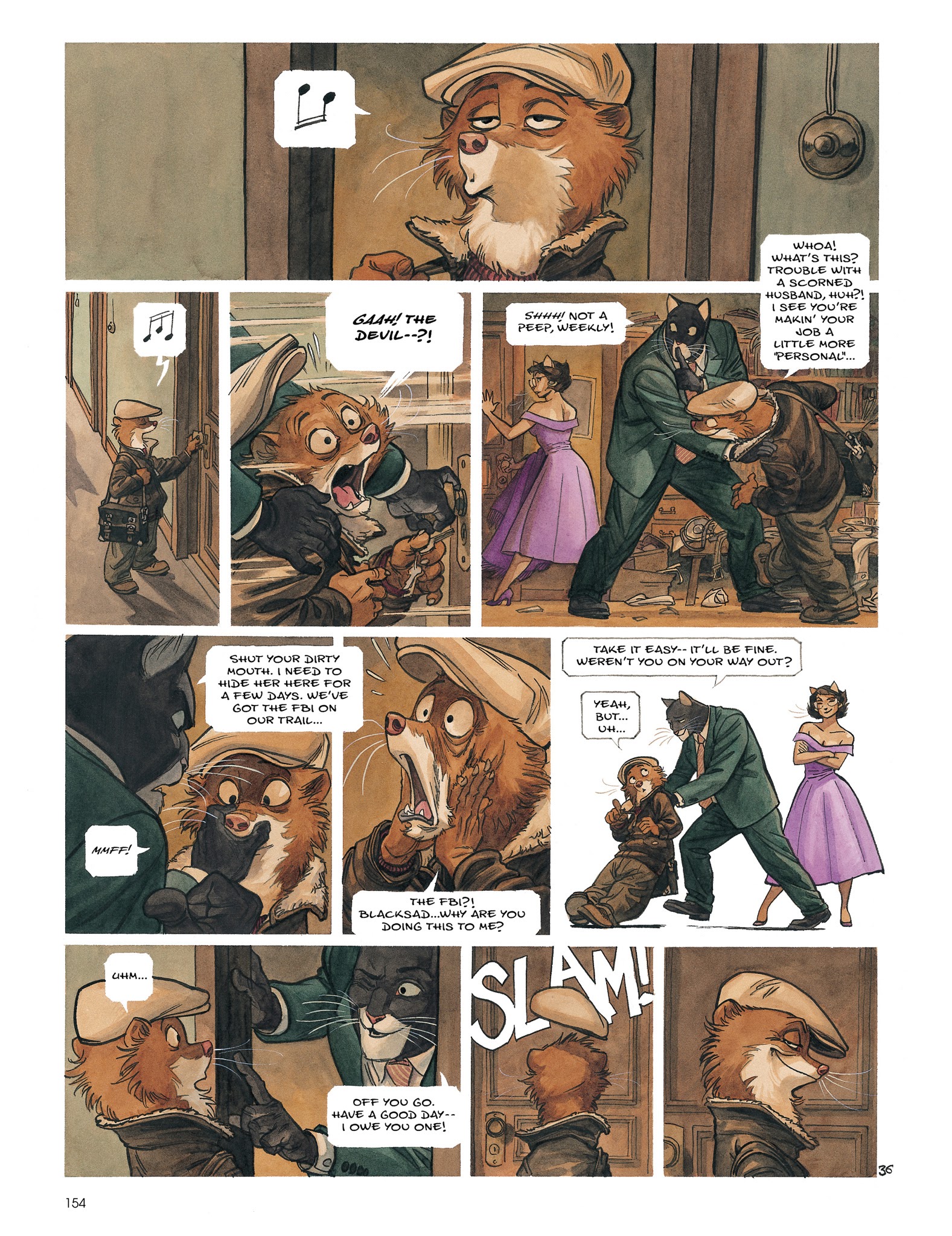 Read online Blacksad: The Collected Stories comic -  Issue # TPB (Part 2) - 56