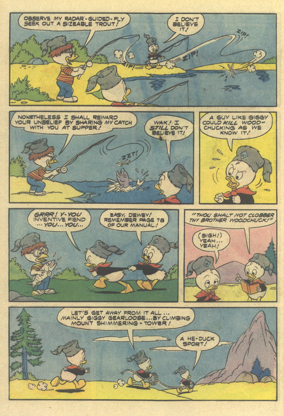 Read online Huey, Dewey, and Louie Junior Woodchucks comic -  Issue #46 - 16