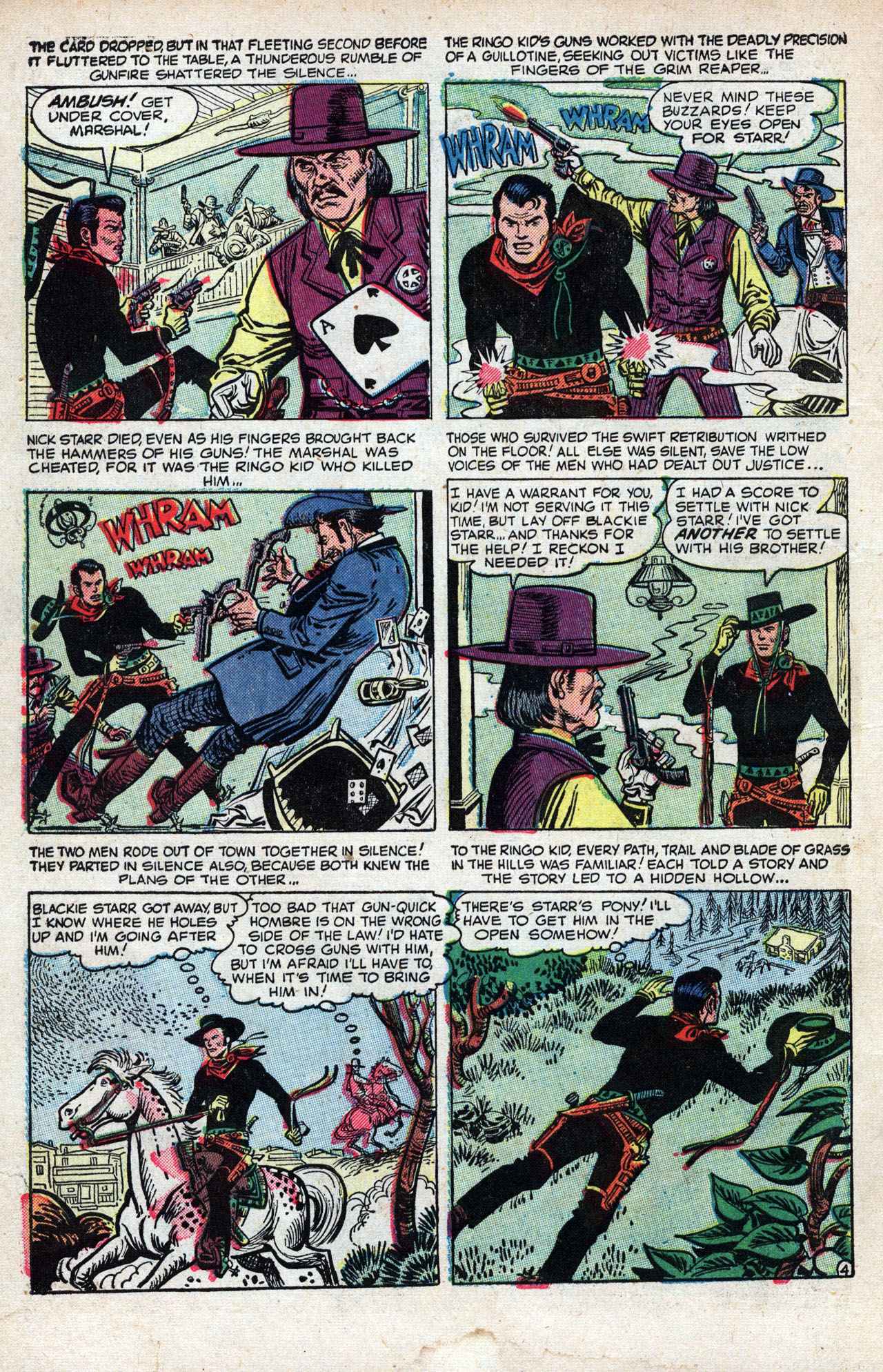 Read online Ringo Kid Western comic -  Issue #2 - 6