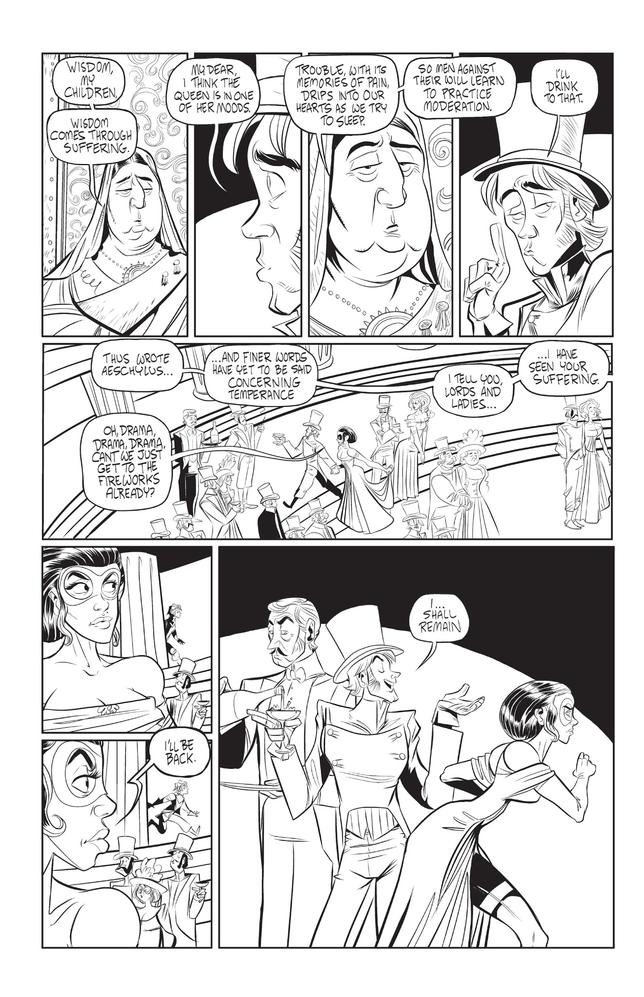 Read online Victorian Secret Agents: Owls of the Ironwork Isle comic -  Issue #1 - 11