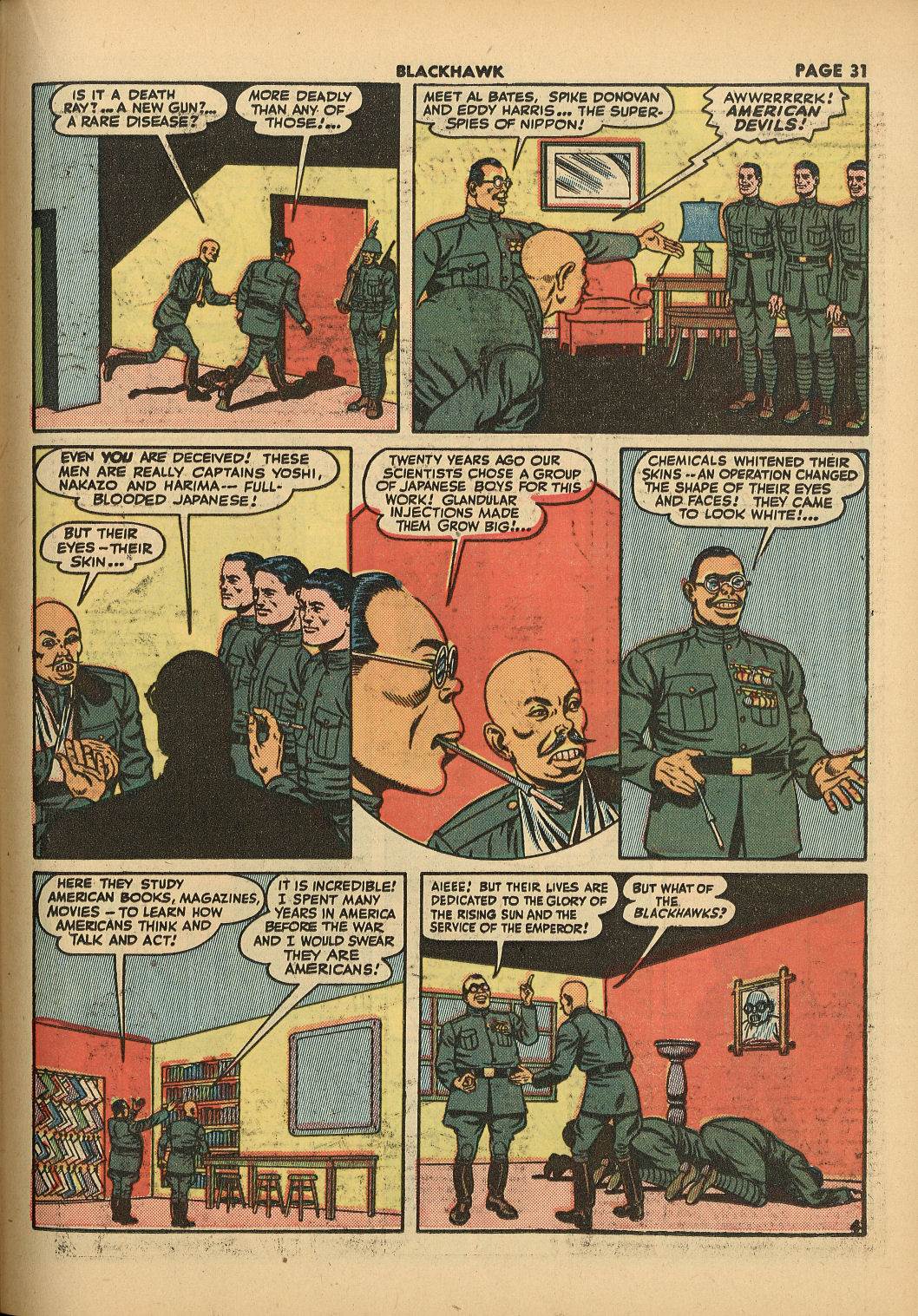 Read online Blackhawk (1957) comic -  Issue #9 - 33