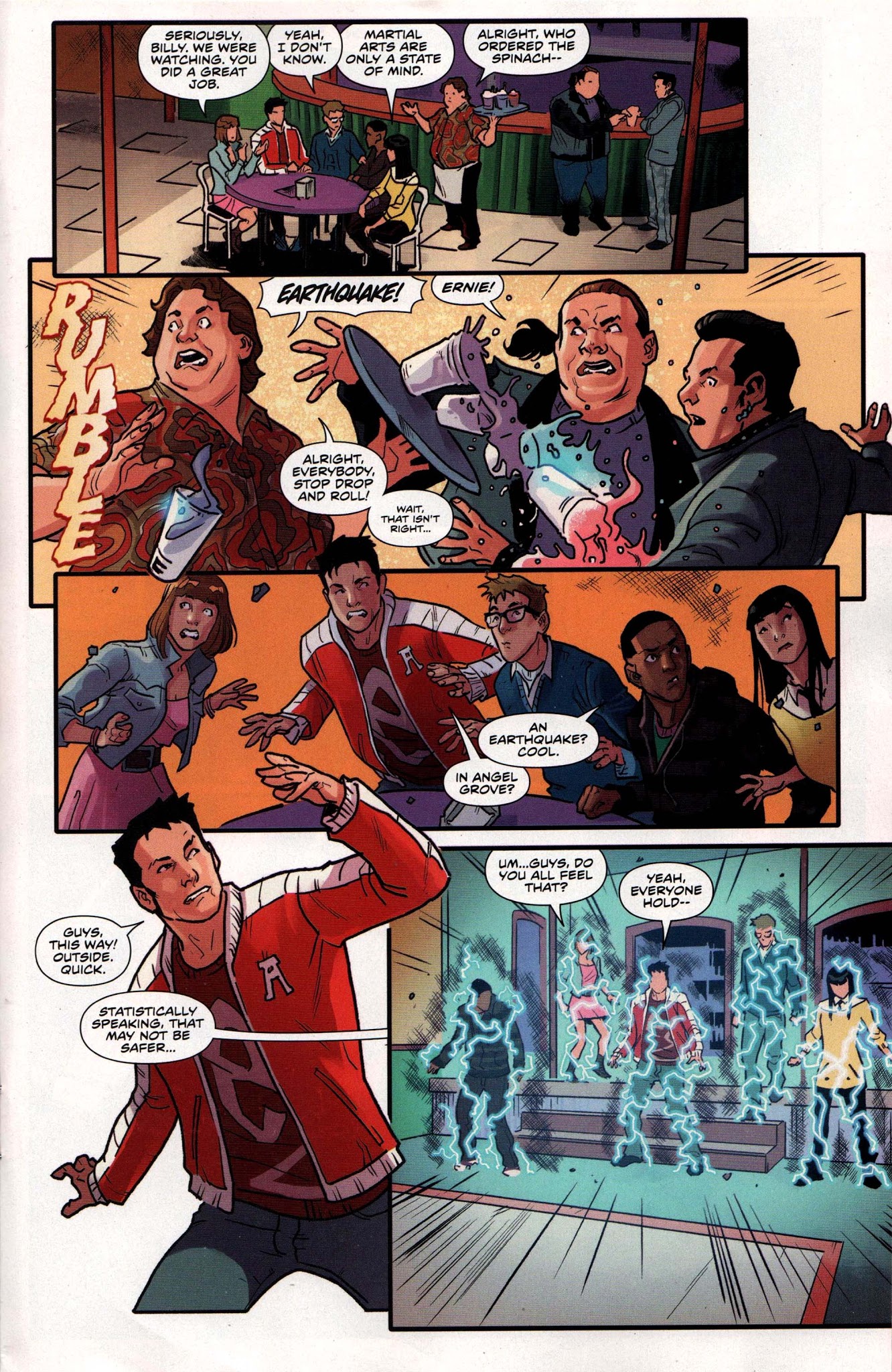 Read online Free Comic Book Day 2018 comic -  Issue # Mighty Morphin Power Rangers - 9