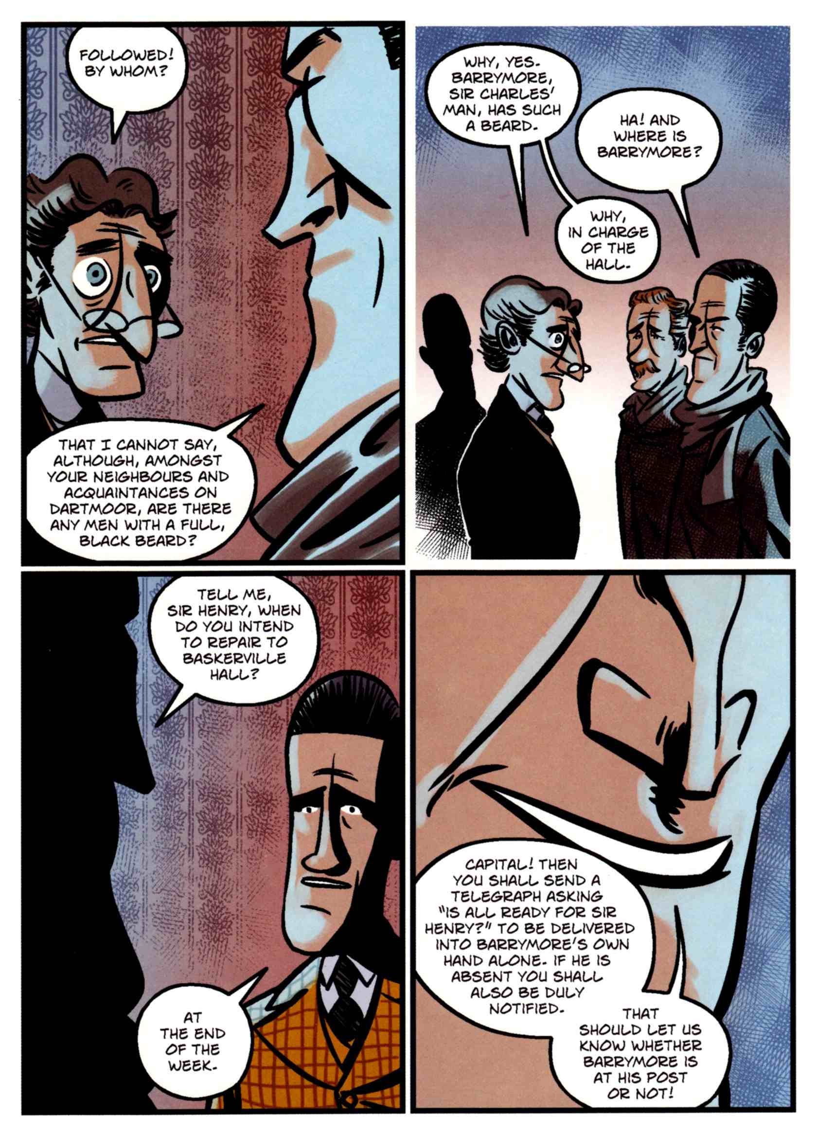 Read online The Hound of the Baskervilles (2009) comic -  Issue # TPB - 47