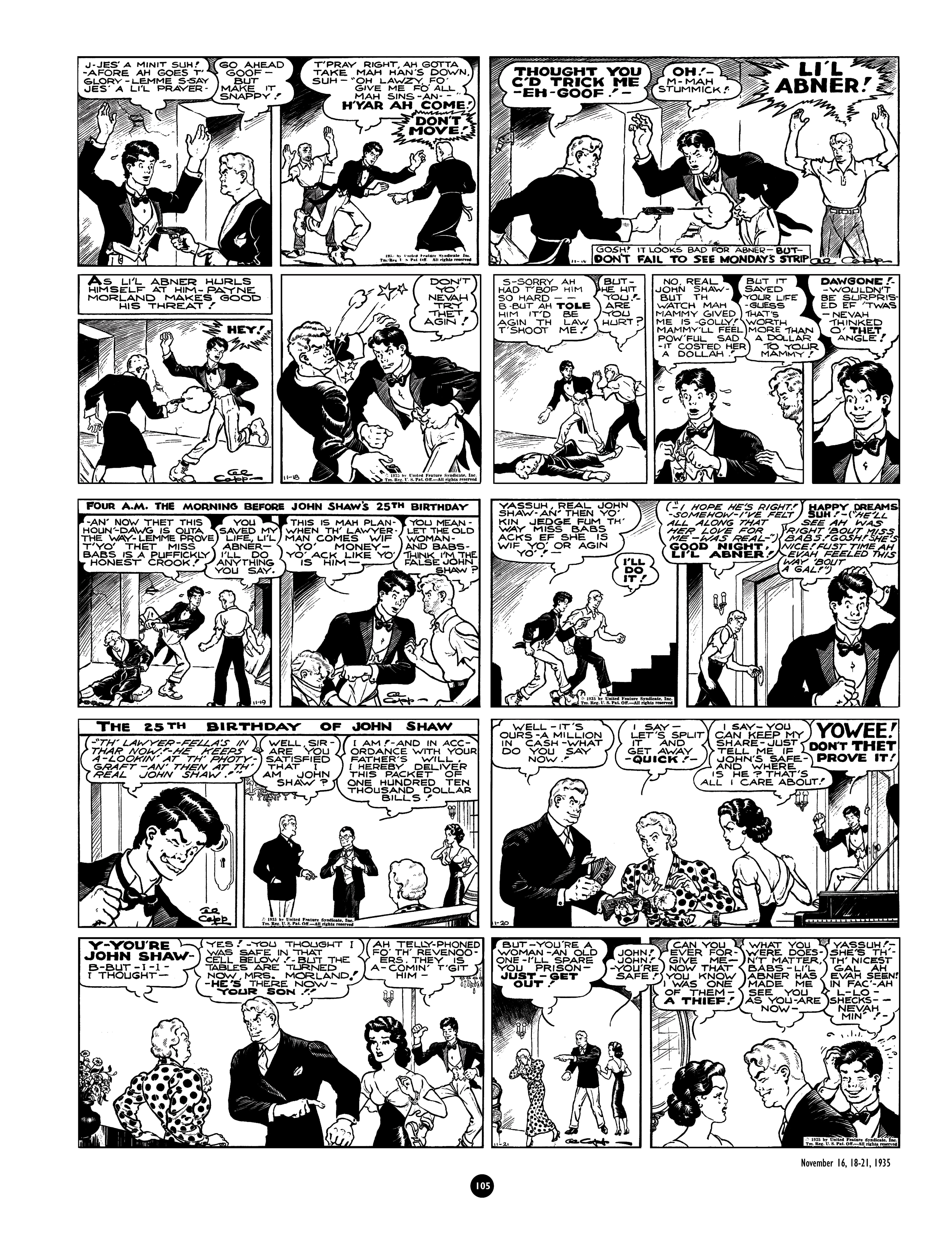 Read online Al Capp's Li'l Abner Complete Daily & Color Sunday Comics comic -  Issue # TPB 1 (Part 2) - 7
