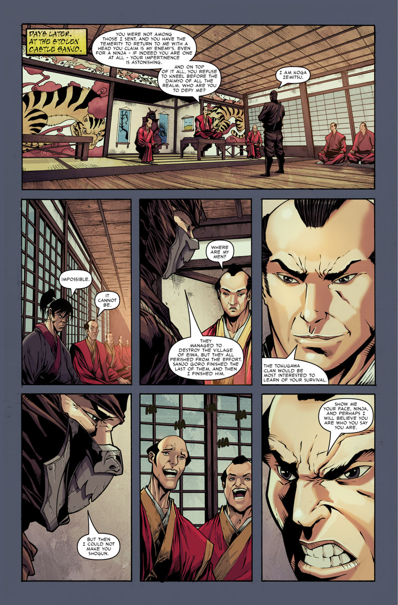 Read online Samurai's Blood comic -  Issue #5 - 5