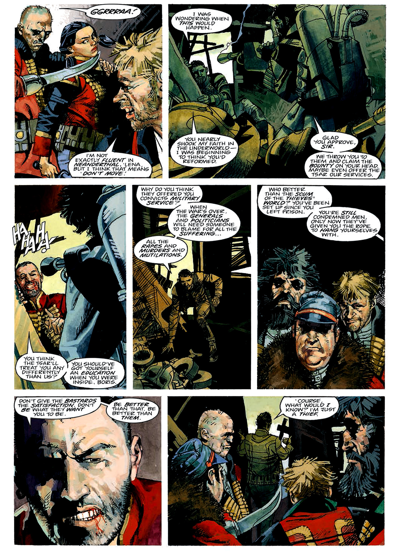 Read online Nikolai Dante comic -  Issue # TPB 4 - 35