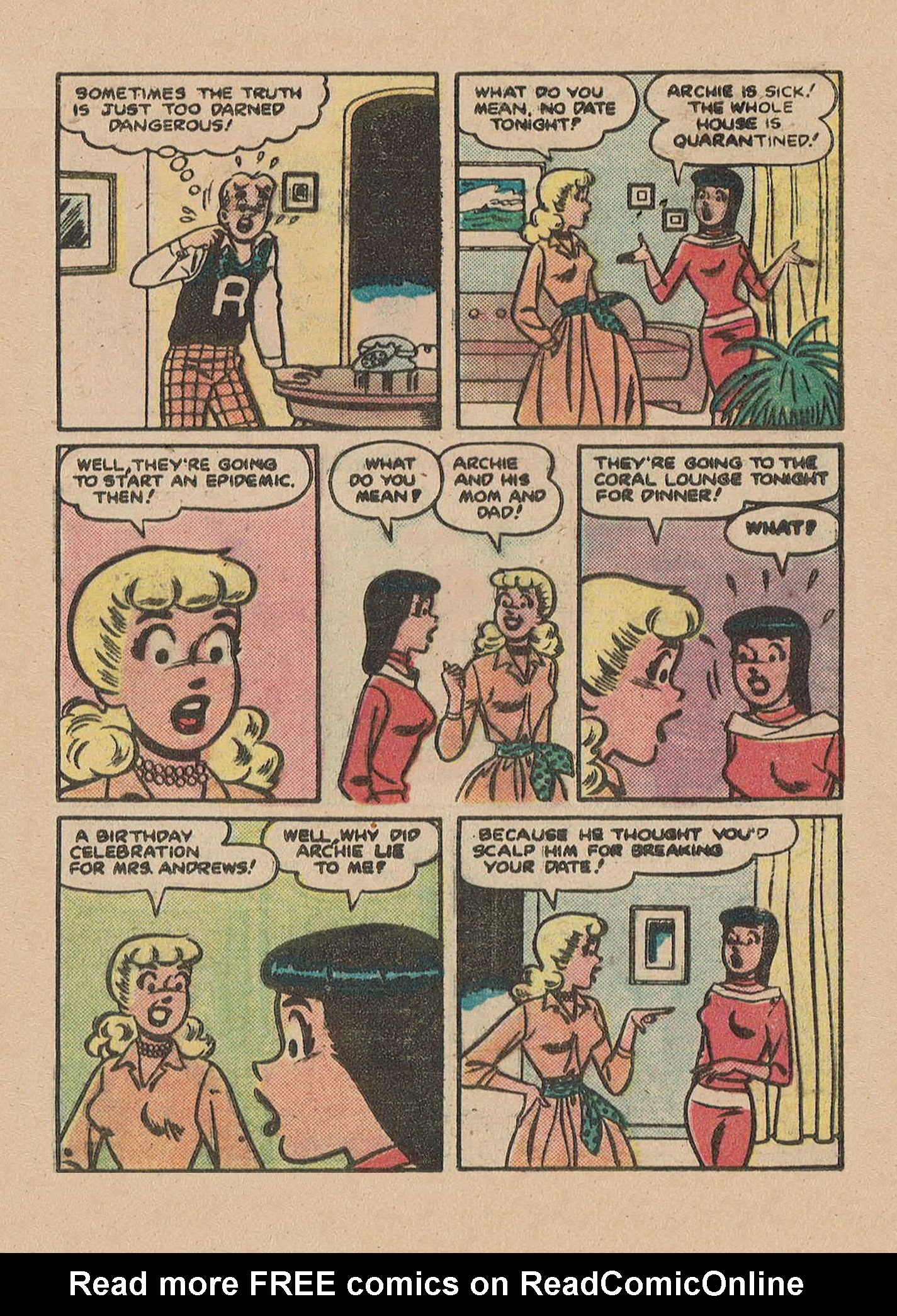 Read online Archie Digest Magazine comic -  Issue #41 - 125
