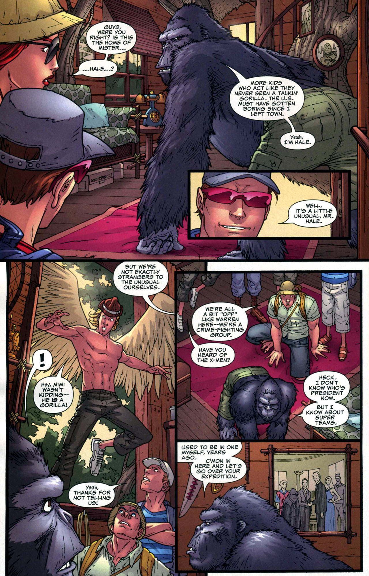 Read online X-Men: First Class (2006) comic -  Issue #8 - 9