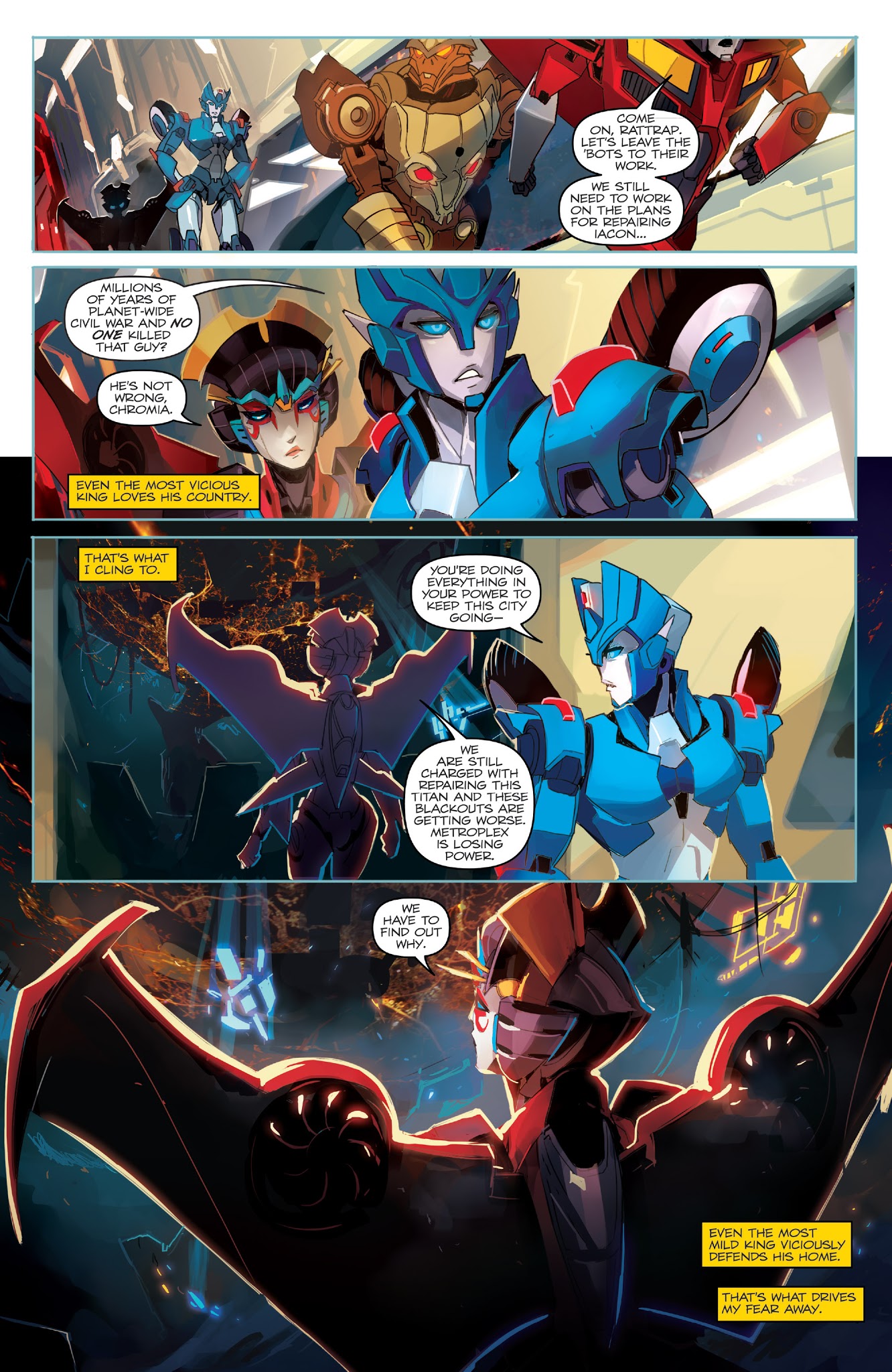 Read online The Transformers: Windblade (2018) comic -  Issue # TPB - 13