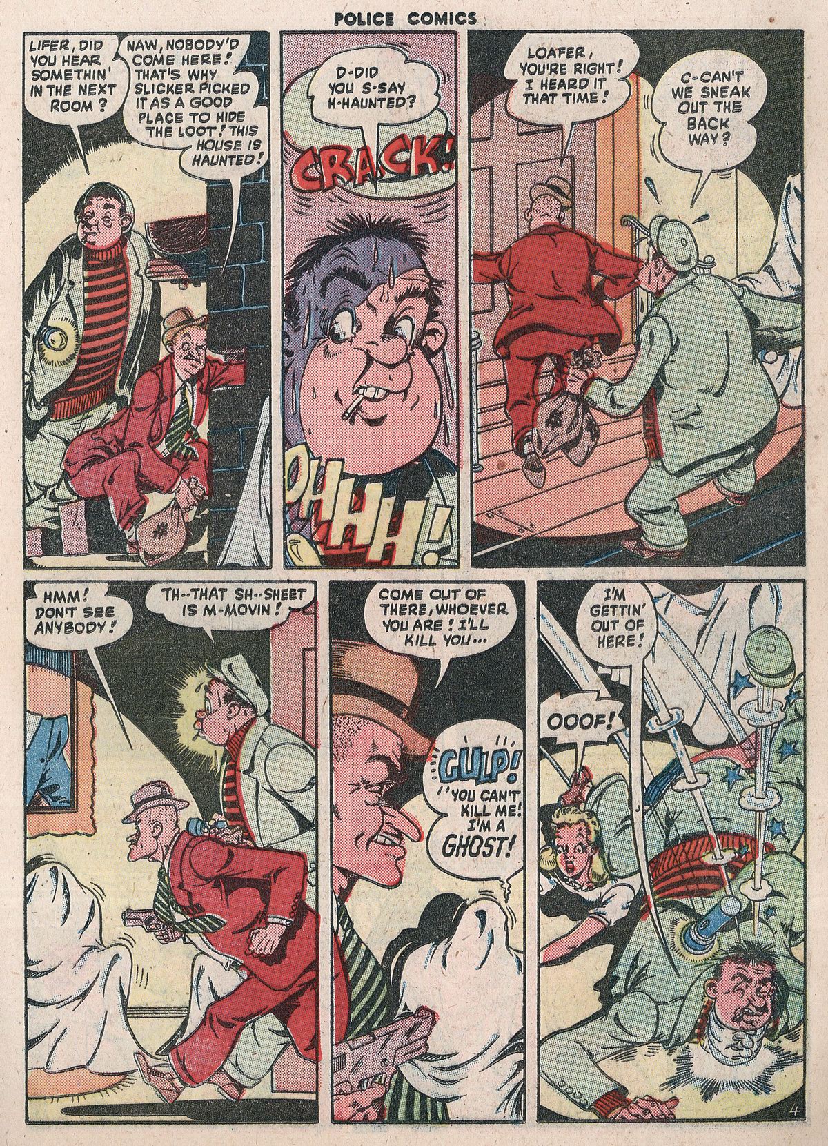 Read online Police Comics comic -  Issue #81 - 21