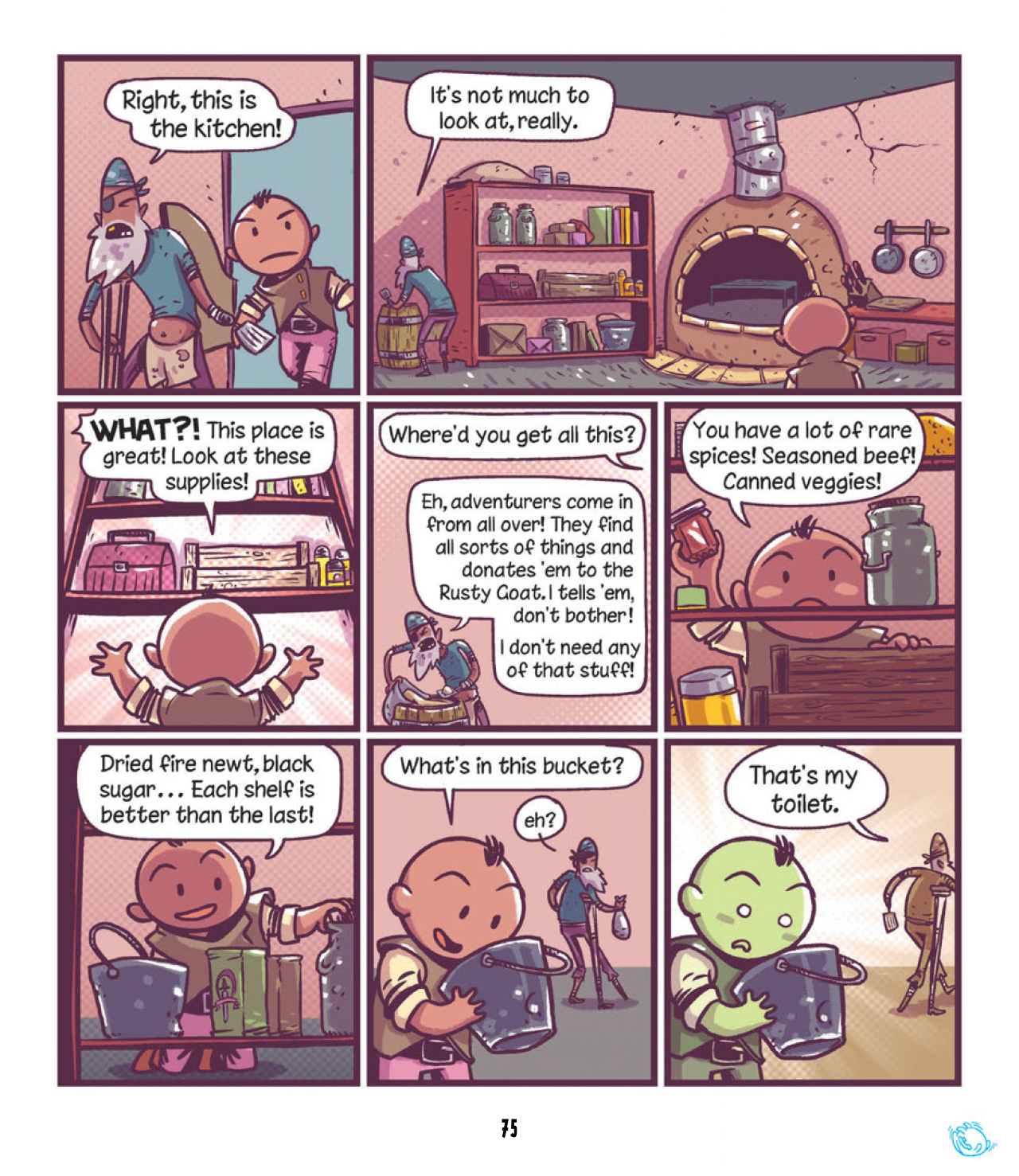 Read online Rutabaga: The Adventure Chef comic -  Issue # TPB 1 - 77
