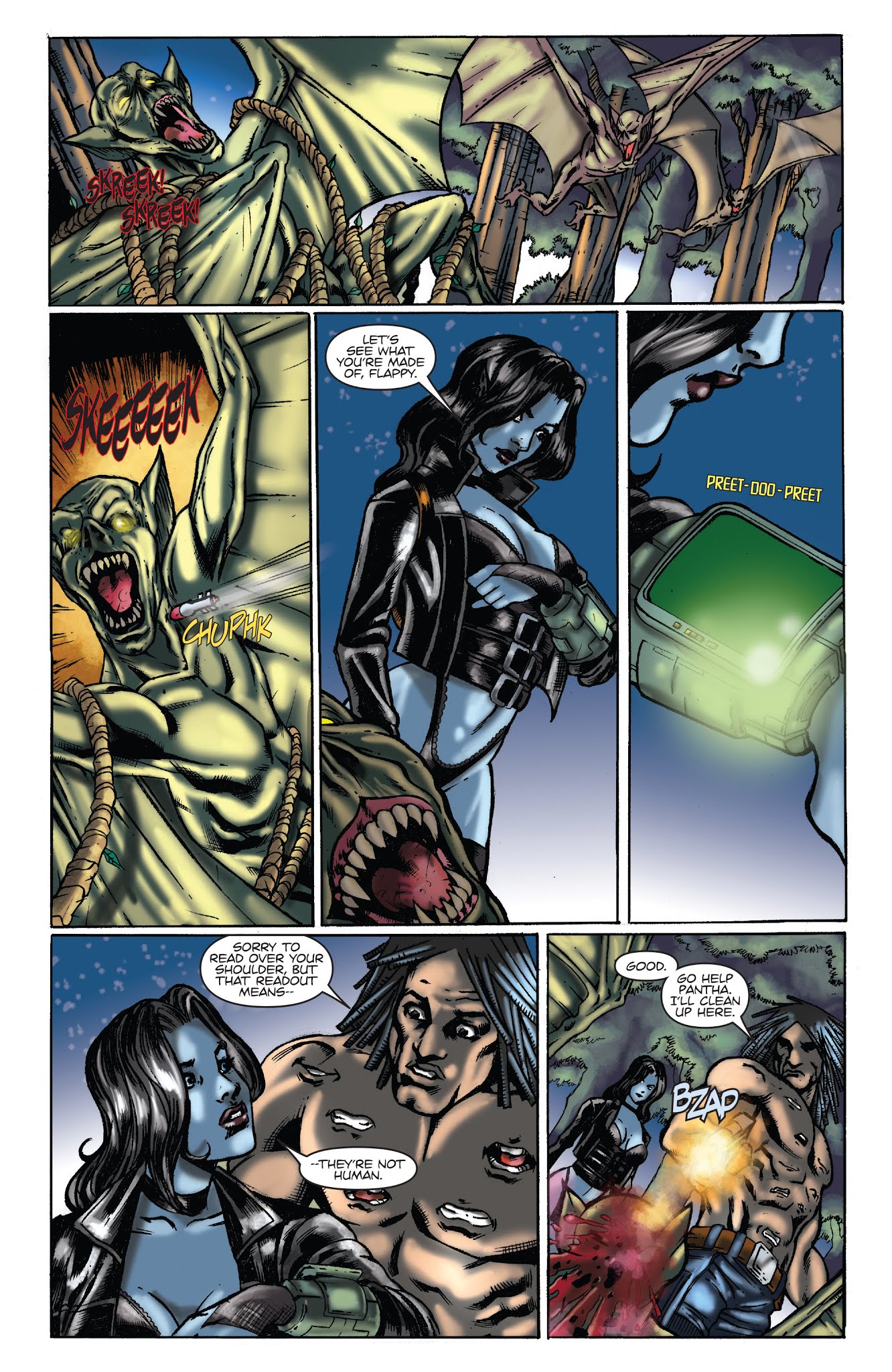 Read online Pantha comic -  Issue #5 - 10