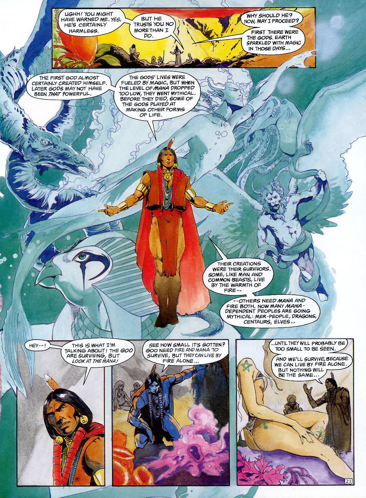 Read online Science Fiction Graphic Novel comic -  Issue #6 - 22