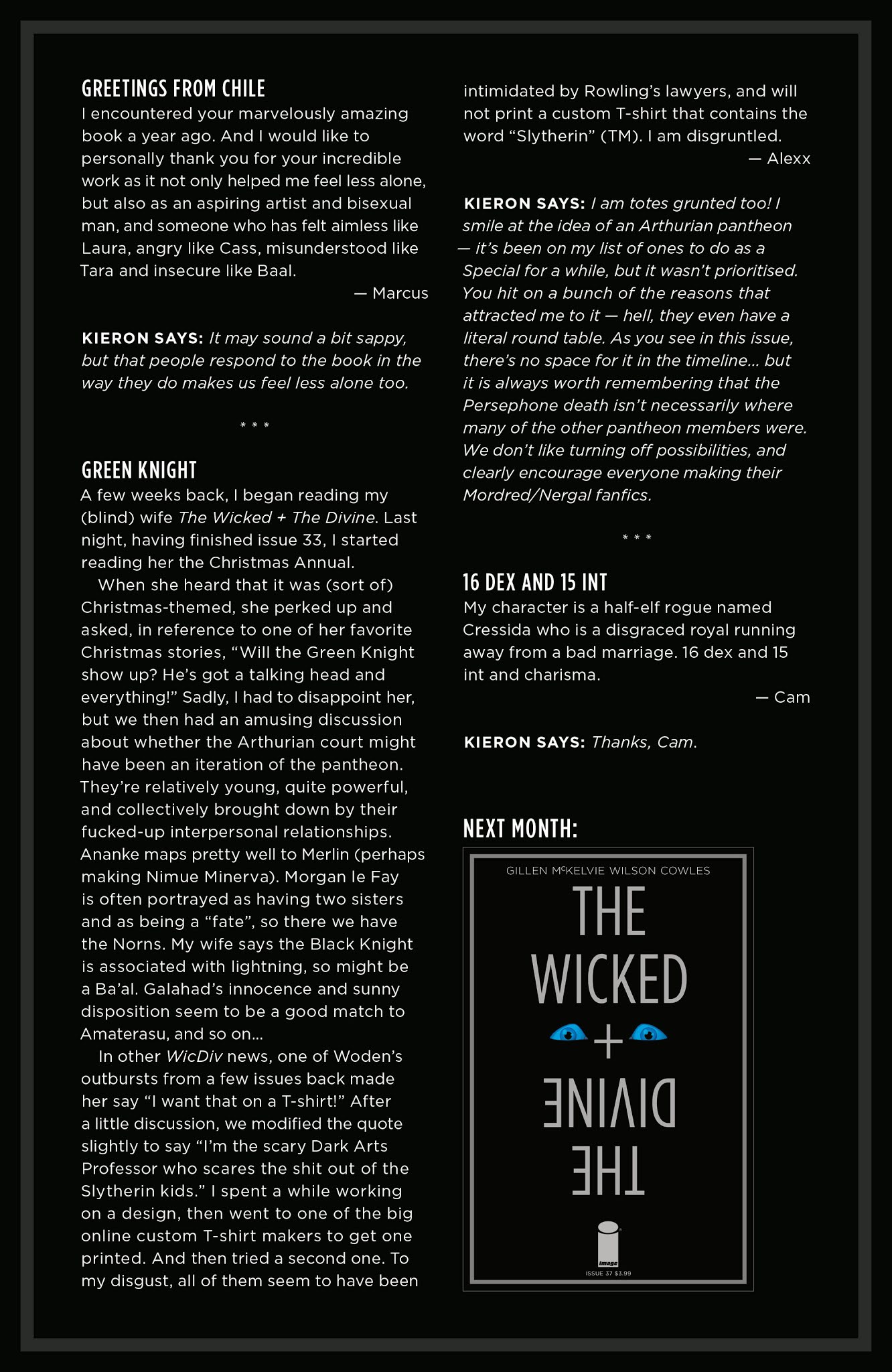 Read online The Wicked   The Divine comic -  Issue #36 - 31