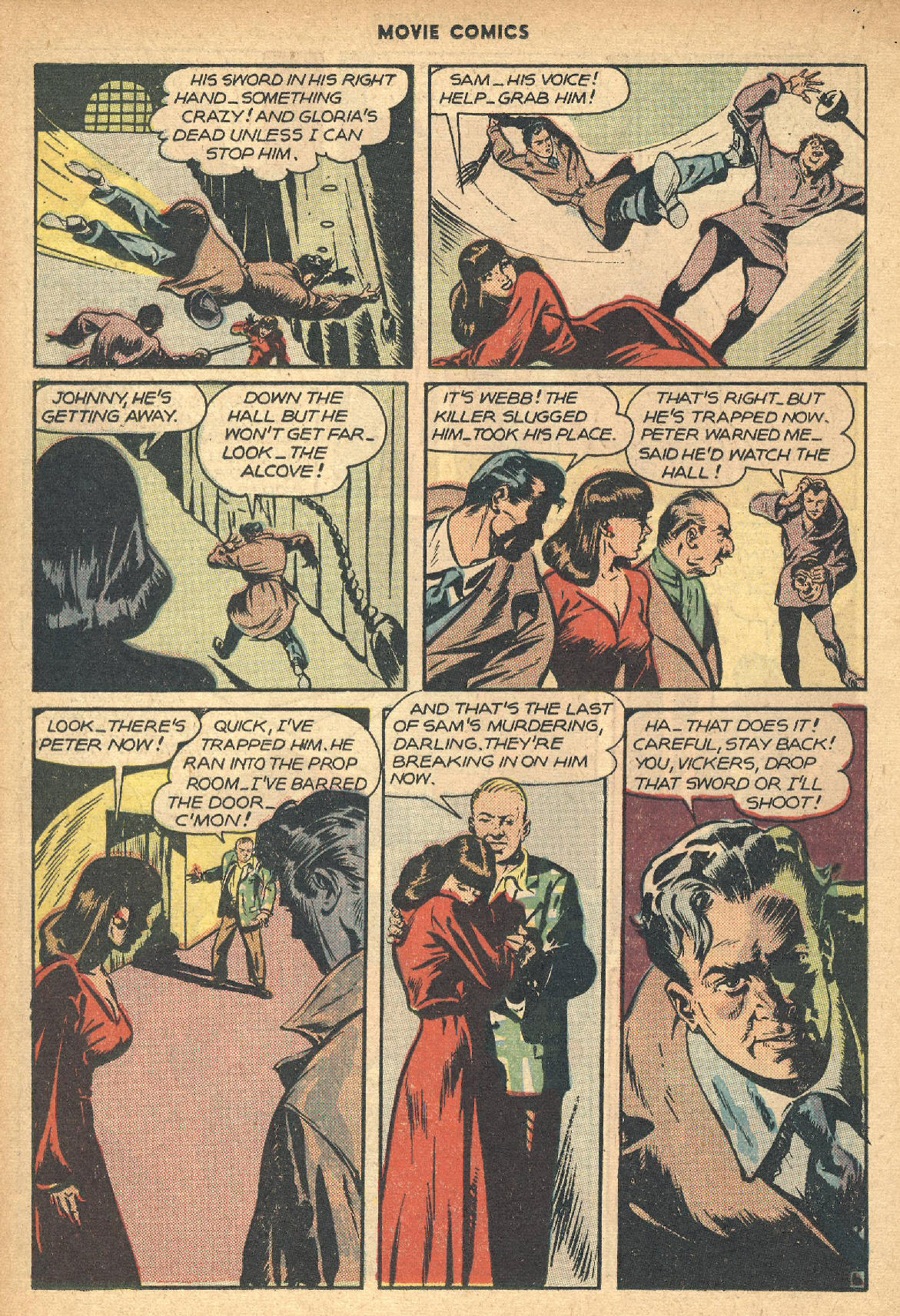 Read online Movie Comics (1946) comic -  Issue #1 - 26