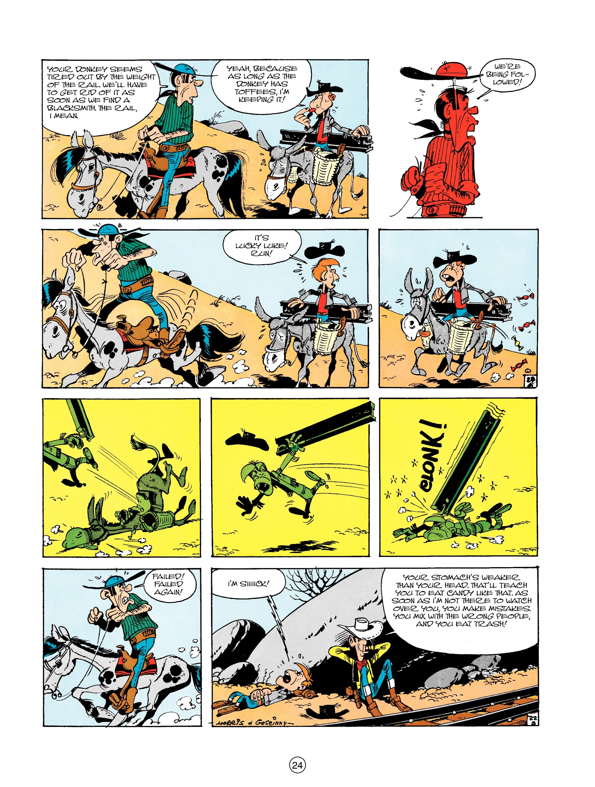 Read online A Lucky Luke Adventure comic -  Issue #18 - 24