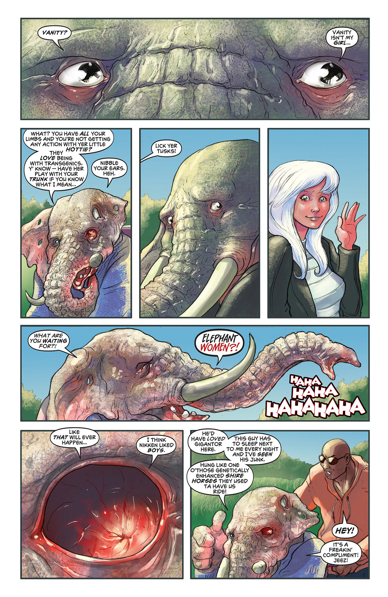 Read online Elephantmen comic -  Issue #44 - 14