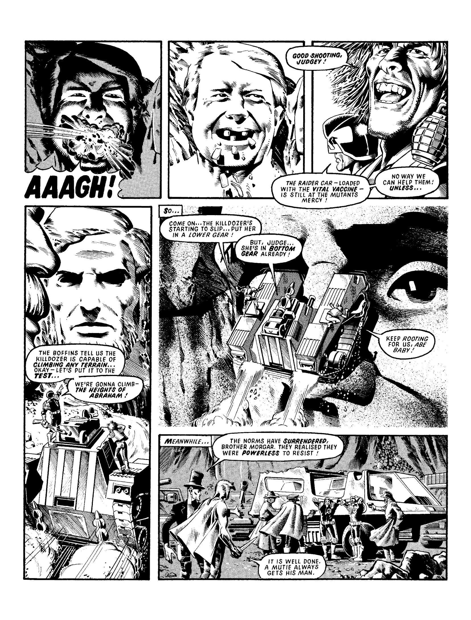 Read online Judge Dredd: The Cursed Earth Uncensored comic -  Issue # TPB - 36