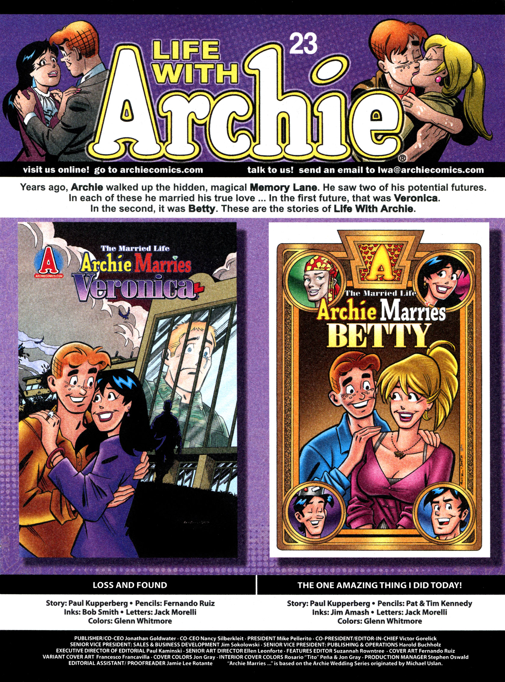 Read online Life With Archie (2010) comic -  Issue #23 - 3