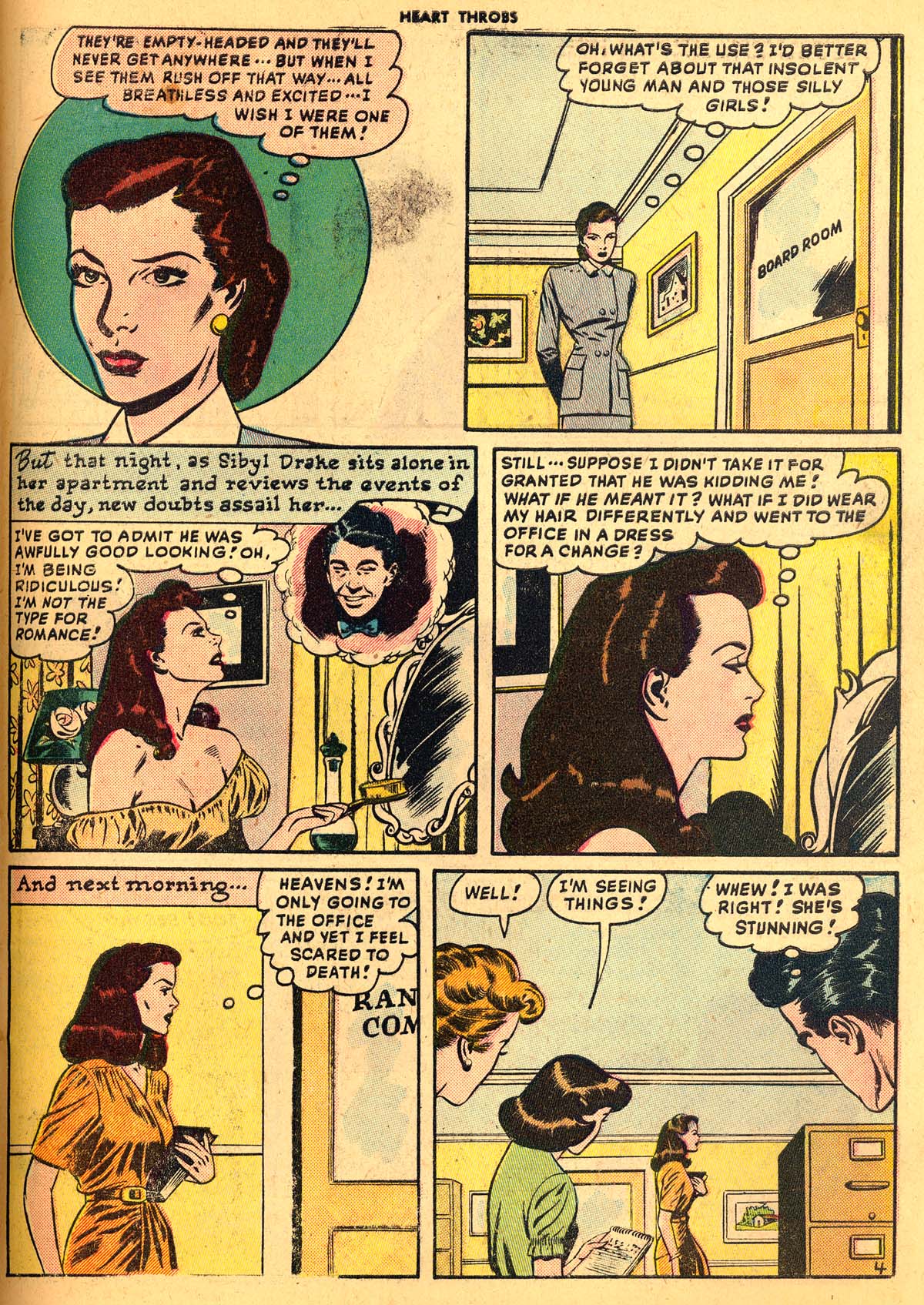 Read online Heart Throbs comic -  Issue #1 - 31
