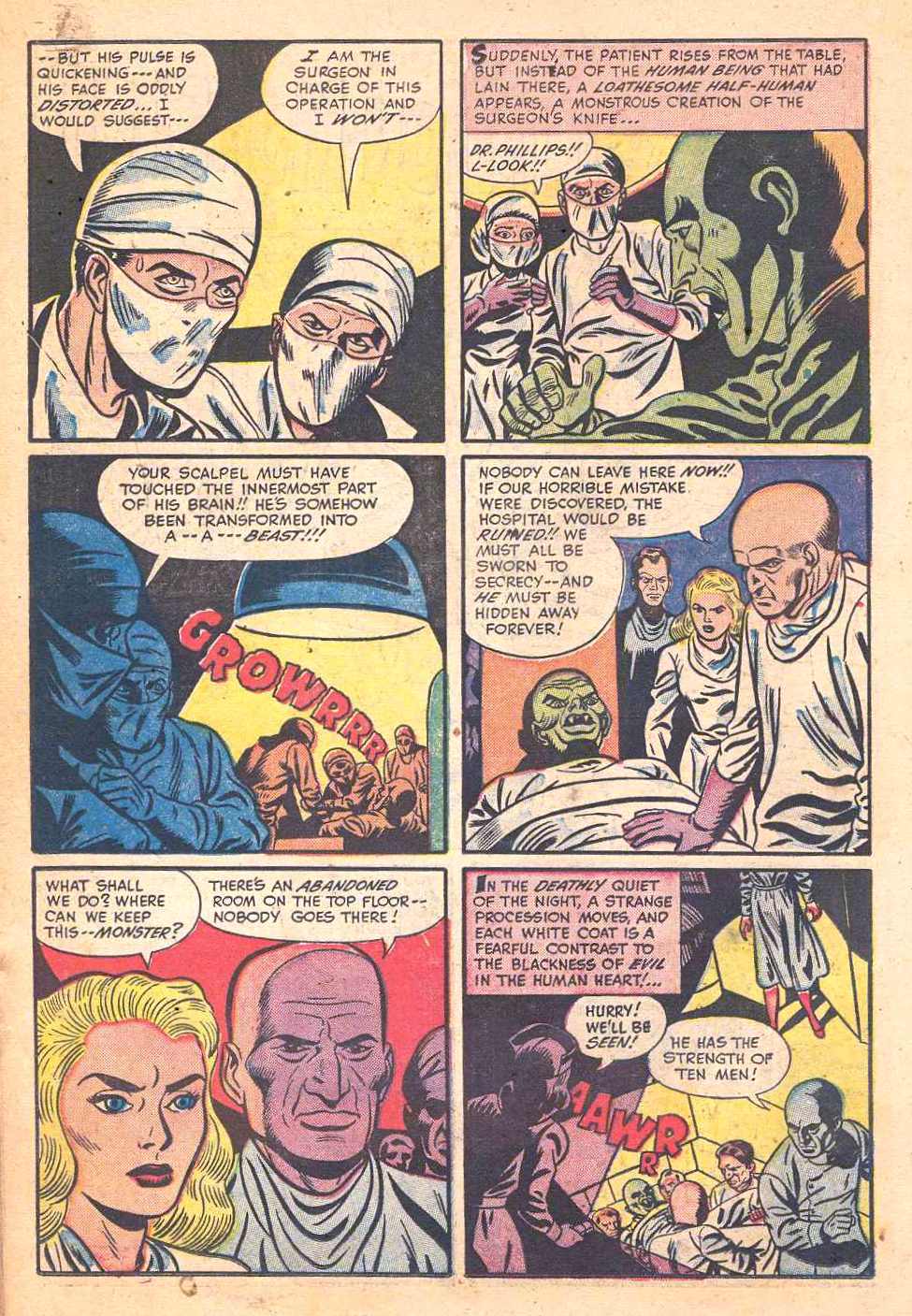 Read online Chamber of Chills (1951) comic -  Issue #5 - 22