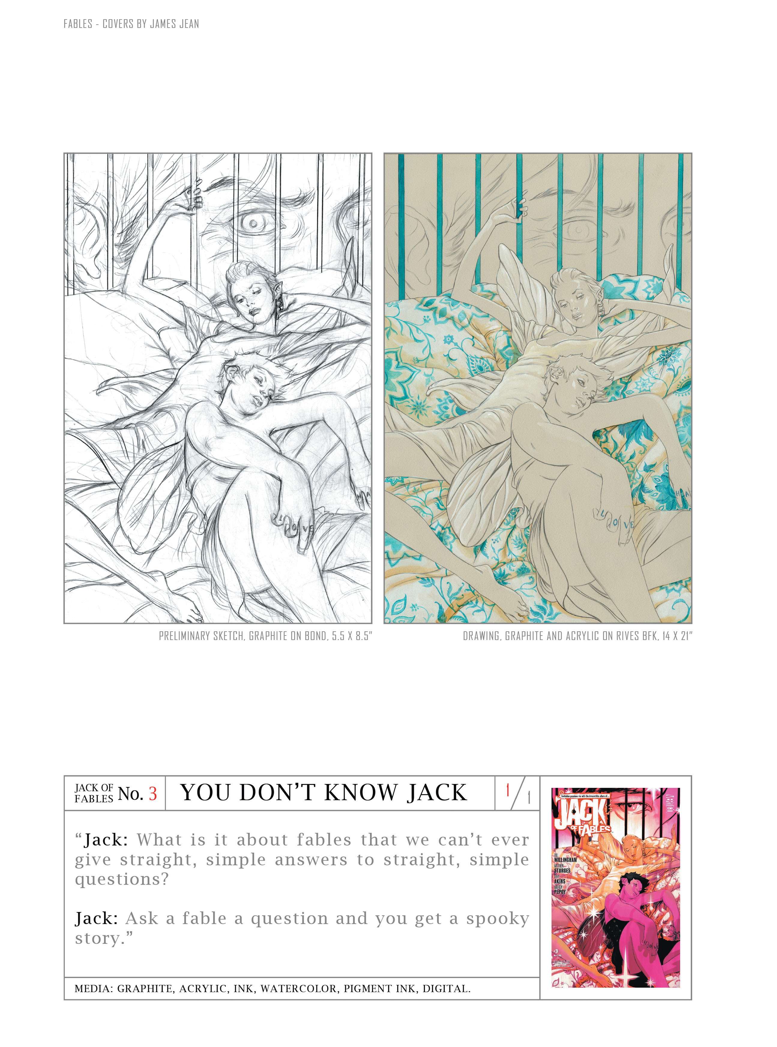 Read online Fables: Covers by James Jean comic -  Issue # TPB (Part 3) - 7