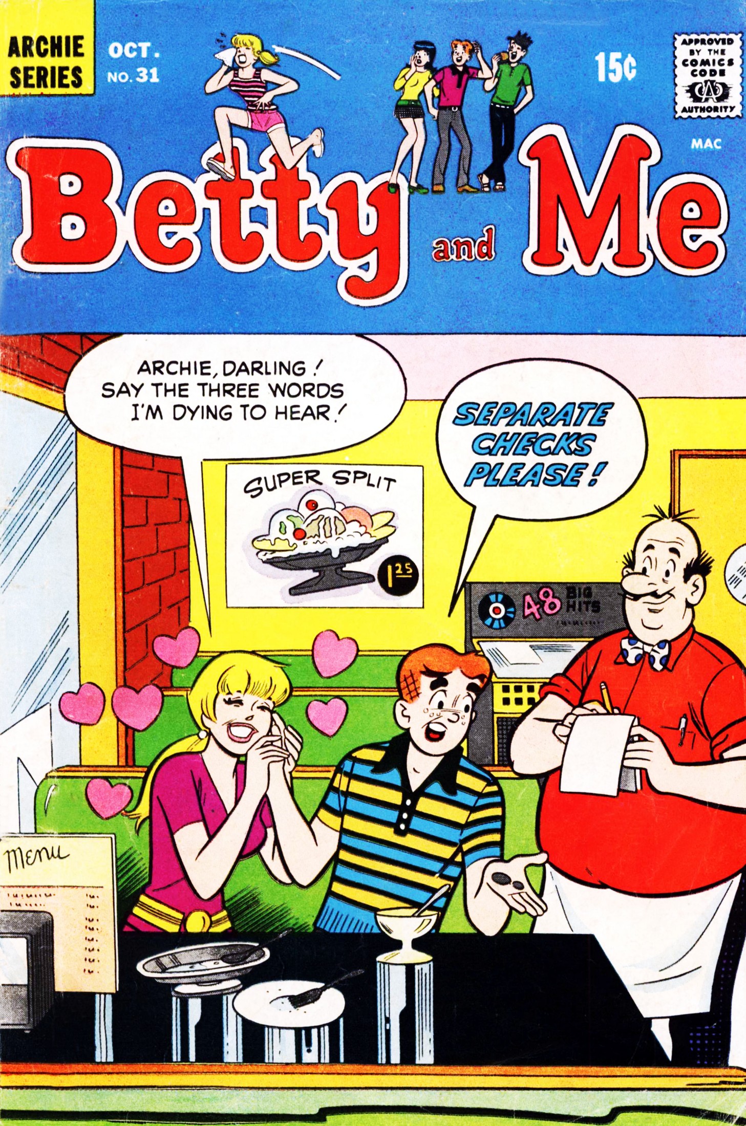 Read online Betty and Me comic -  Issue #31 - 1